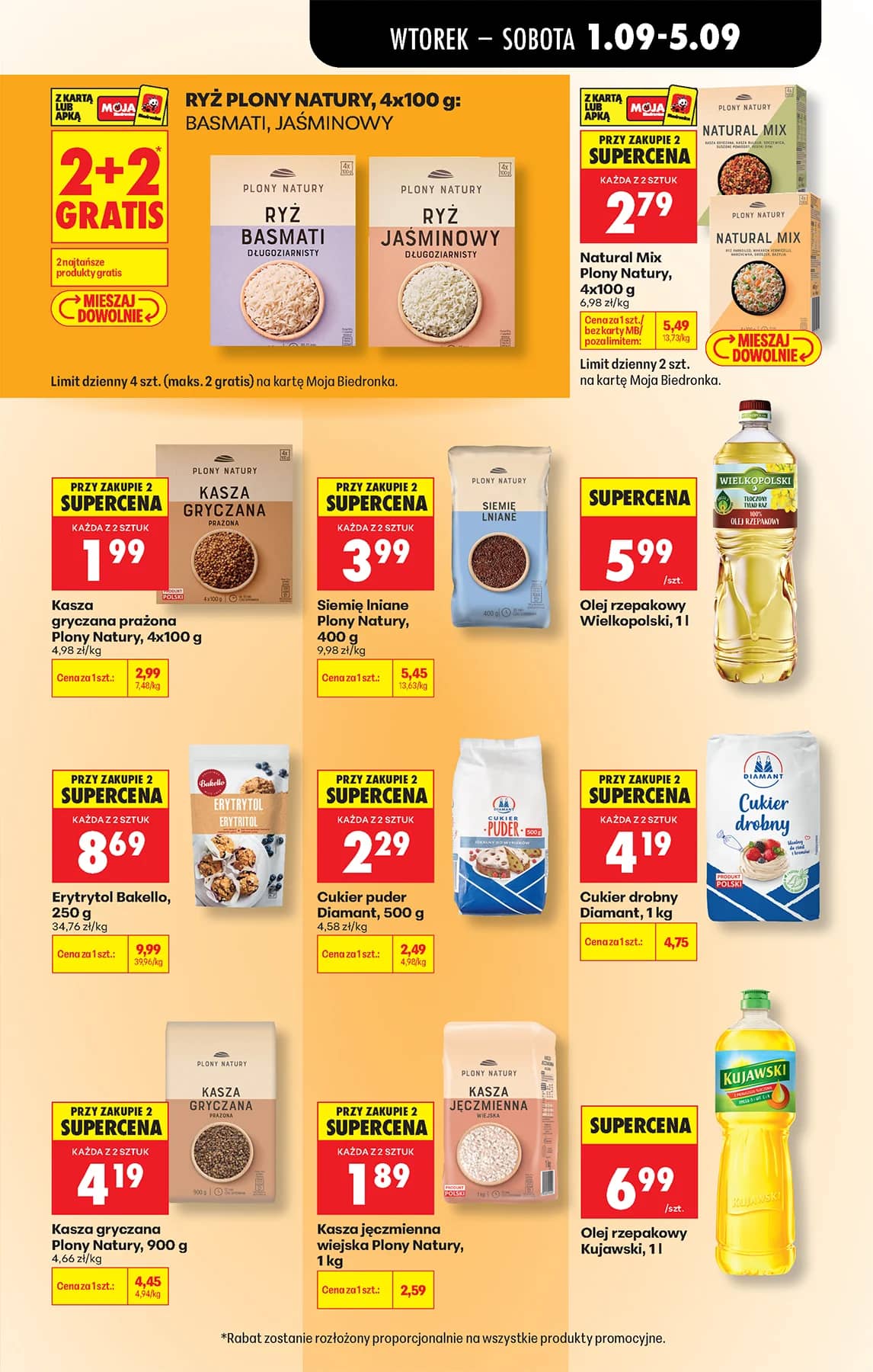 Biedronka - Codziennie niskie ceny P - oferta od 01.09 55 puslapis