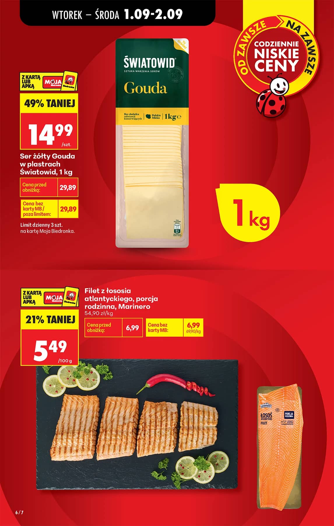 Biedronka - Codziennie niskie ceny P - oferta od 01.09 6 puslapis