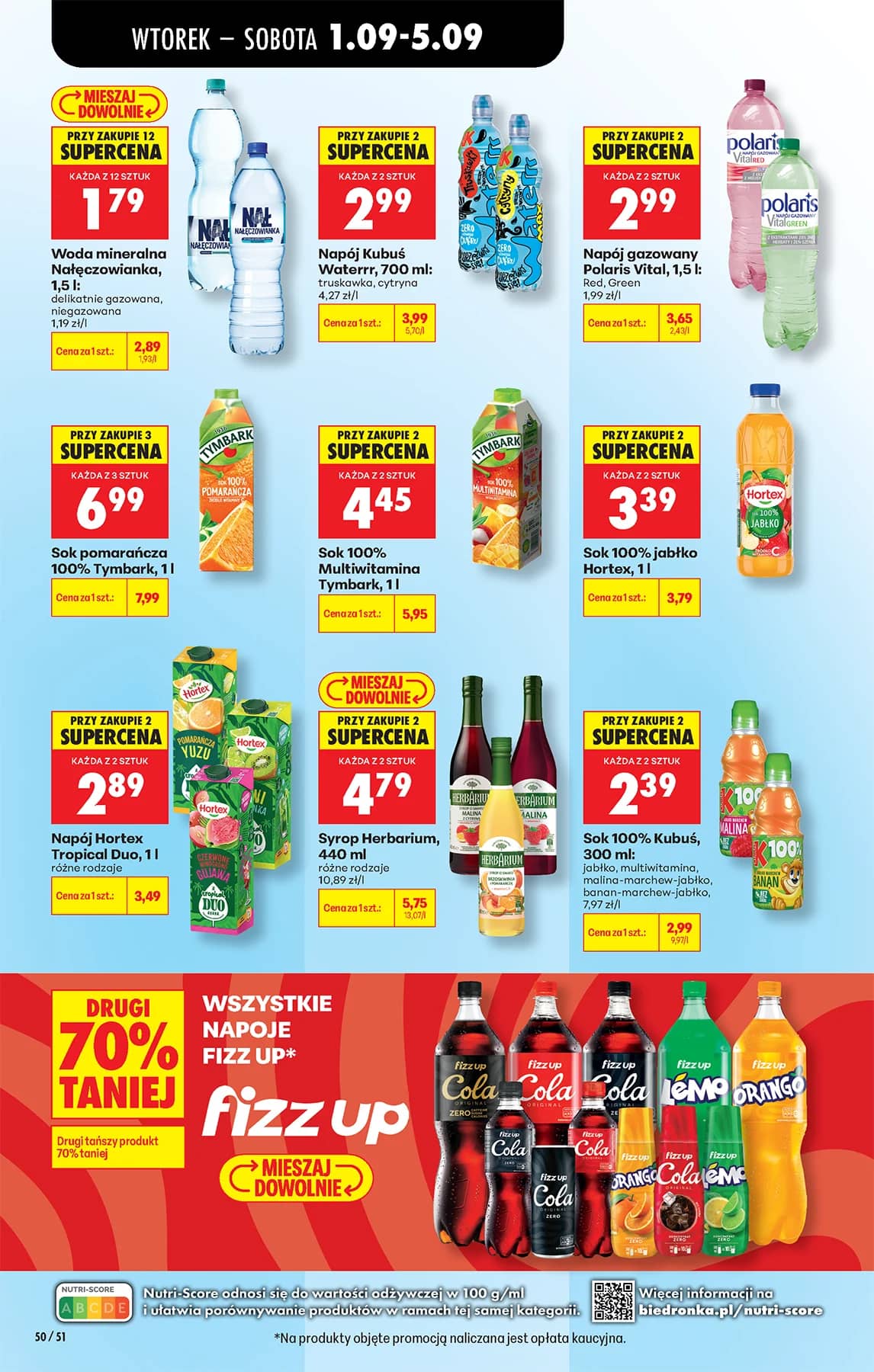 Biedronka - Codziennie niskie ceny P - oferta od 01.09 66 puslapis
