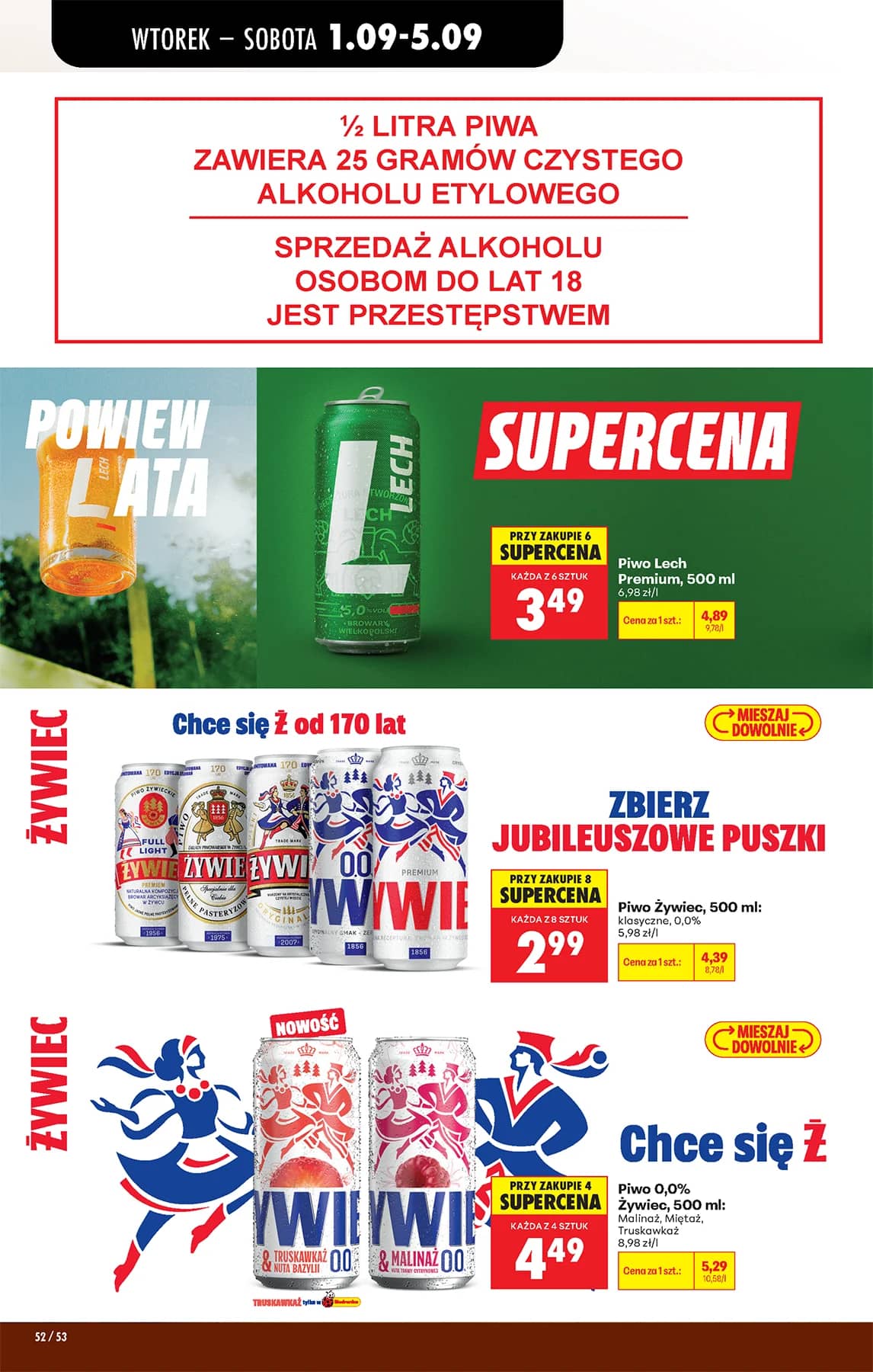Biedronka - Codziennie niskie ceny P - oferta od 01.09 70 puslapis