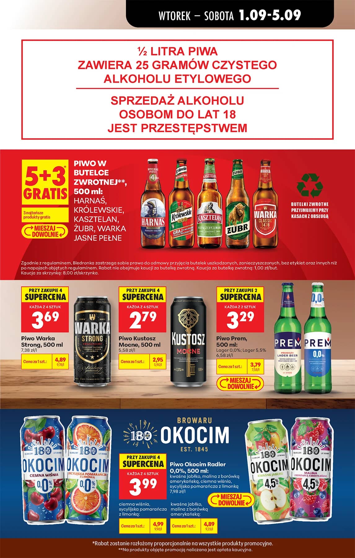 Biedronka - Codziennie niskie ceny P - oferta od 01.09 71 puslapis