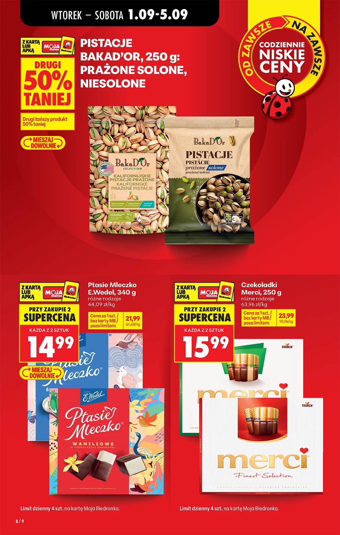 Biedronka - Codziennie niskie ceny P - oferta od 01.09 8 puslapis