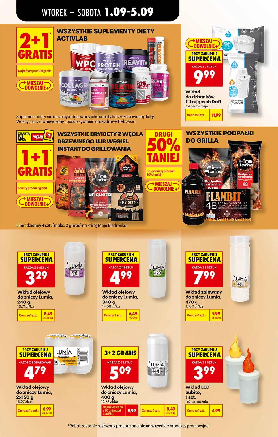 Biedronka - Codziennie niskie ceny P - oferta od 01.09 84 puslapis