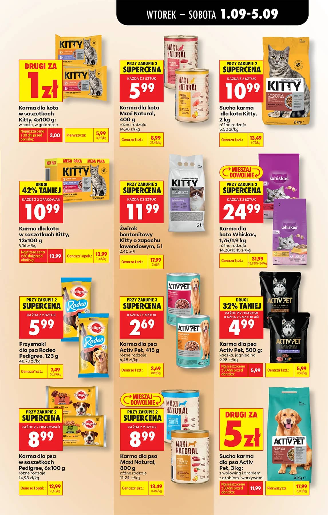 Biedronka - Codziennie niskie ceny P - oferta od 01.09 85 puslapis