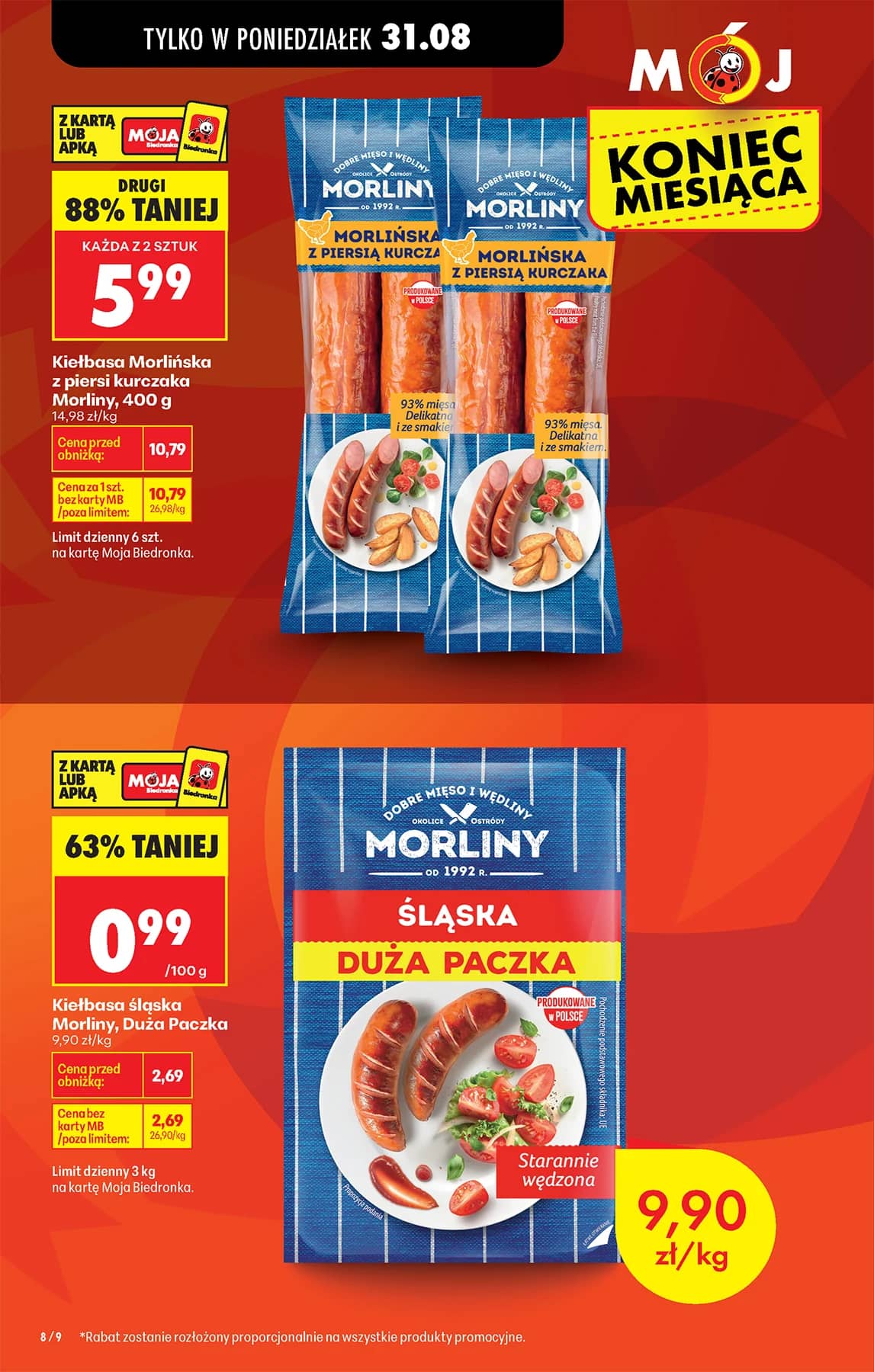 Biedronka - Codziennie niskie ceny P - oferta od 31.08 10 puslapis