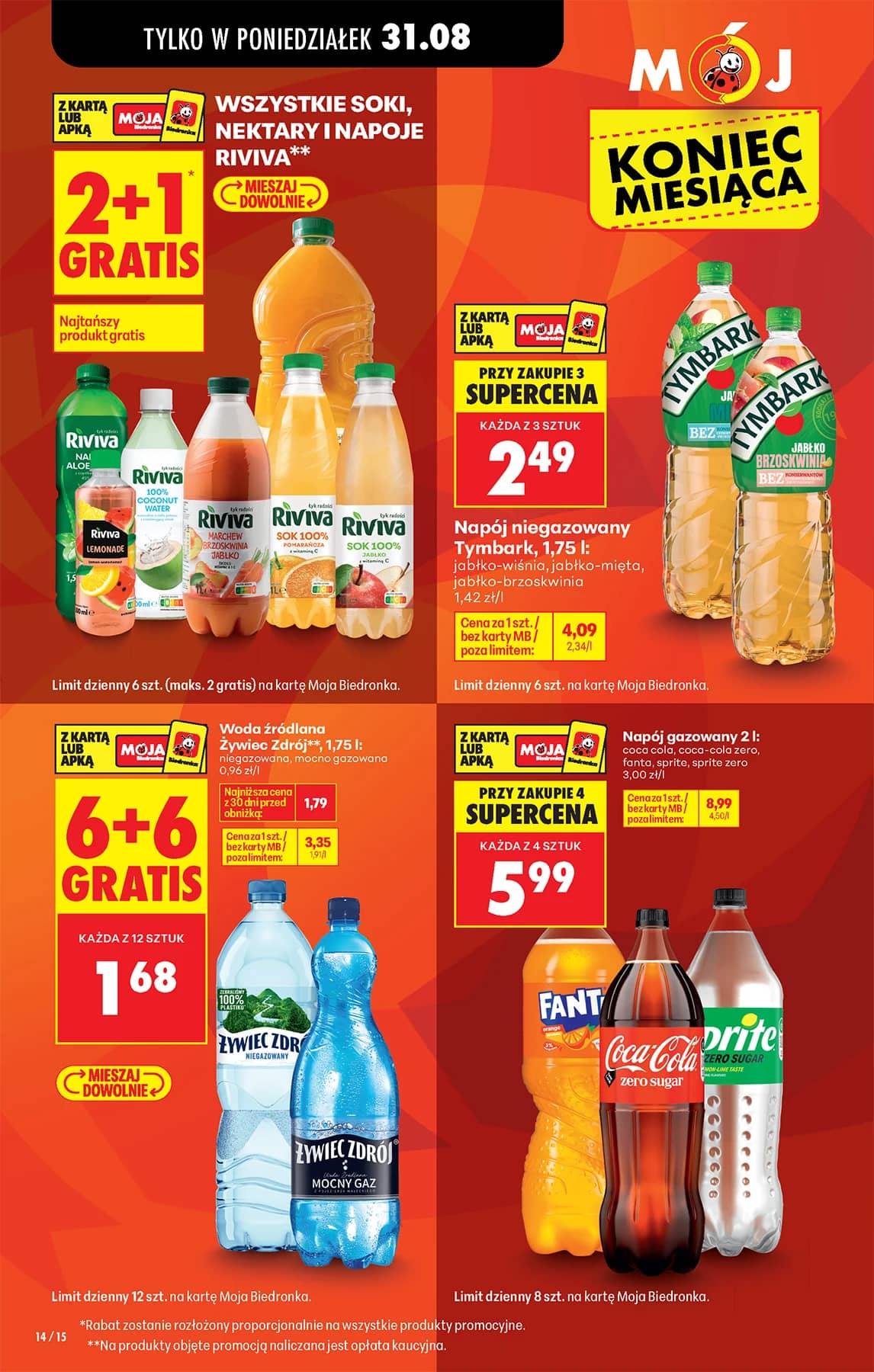 Biedronka - Codziennie niskie ceny P - oferta od 31.08 16 puslapis