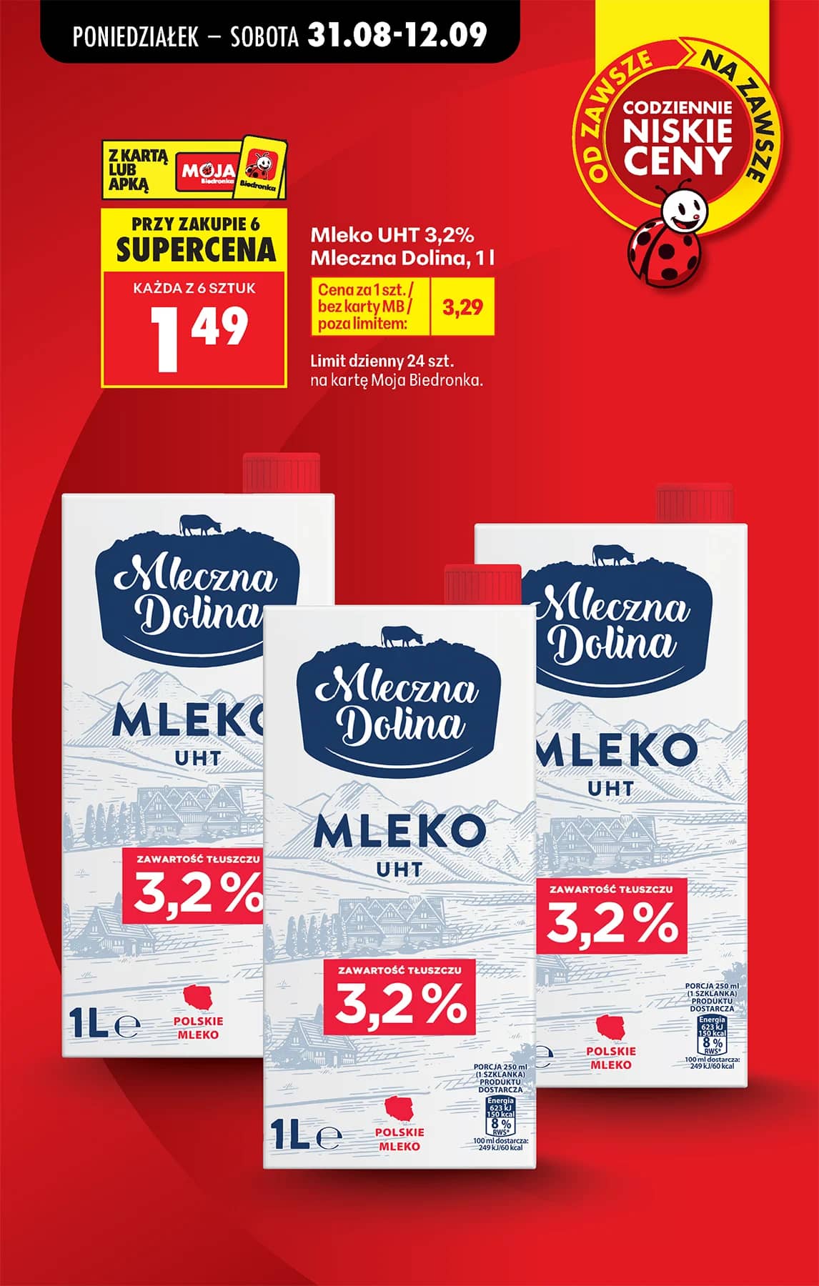 Biedronka - Codziennie niskie ceny P - oferta od 31.08 2 puslapis