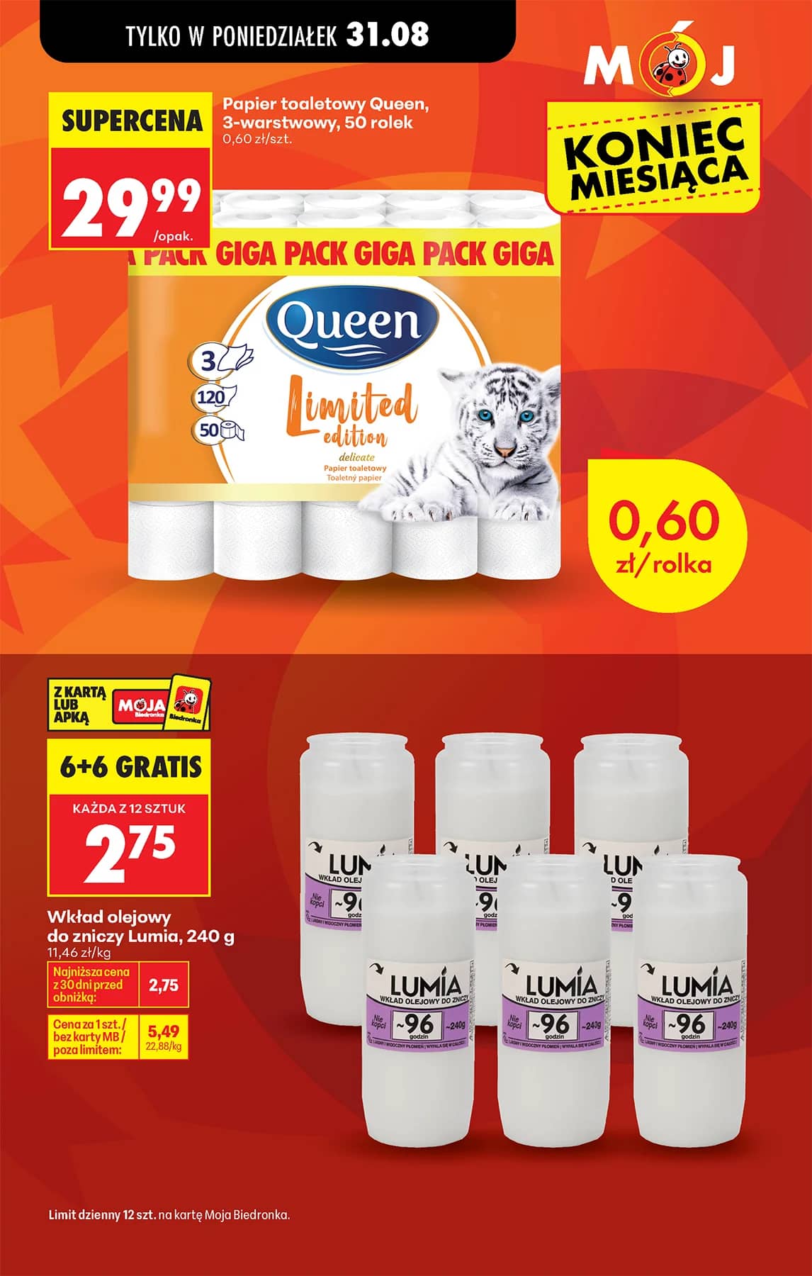 Biedronka - Codziennie niskie ceny P - oferta od 31.08 23 puslapis