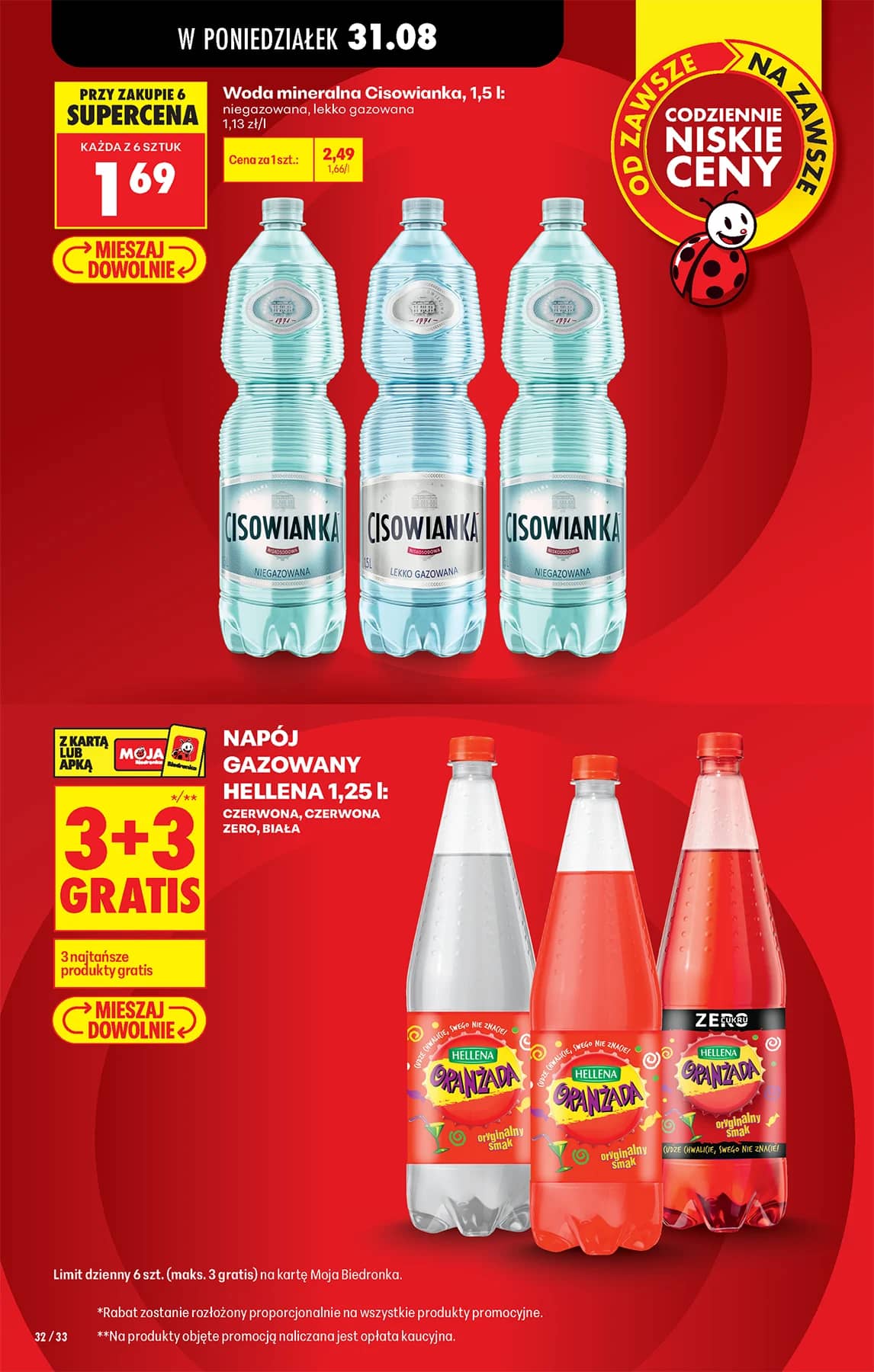 Biedronka - Codziennie niskie ceny P - oferta od 31.08 34 puslapis