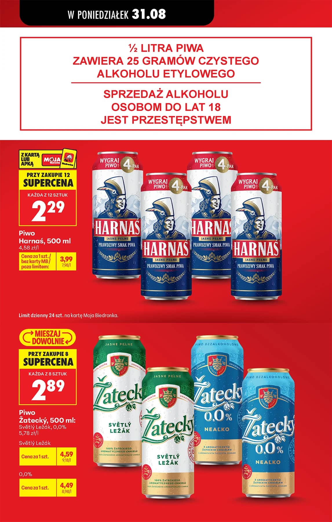 Biedronka - Codziennie niskie ceny P - oferta od 31.08 37 puslapis