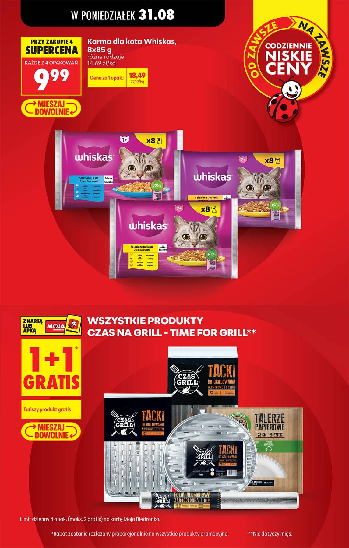 Biedronka - Codziennie niskie ceny P - oferta od 31.08 41 puslapis