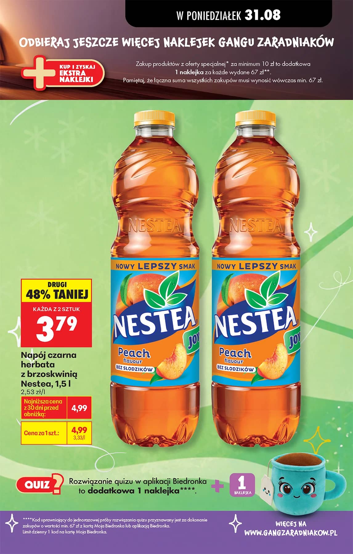 Biedronka - Codziennie niskie ceny P - oferta od 31.08 47 puslapis