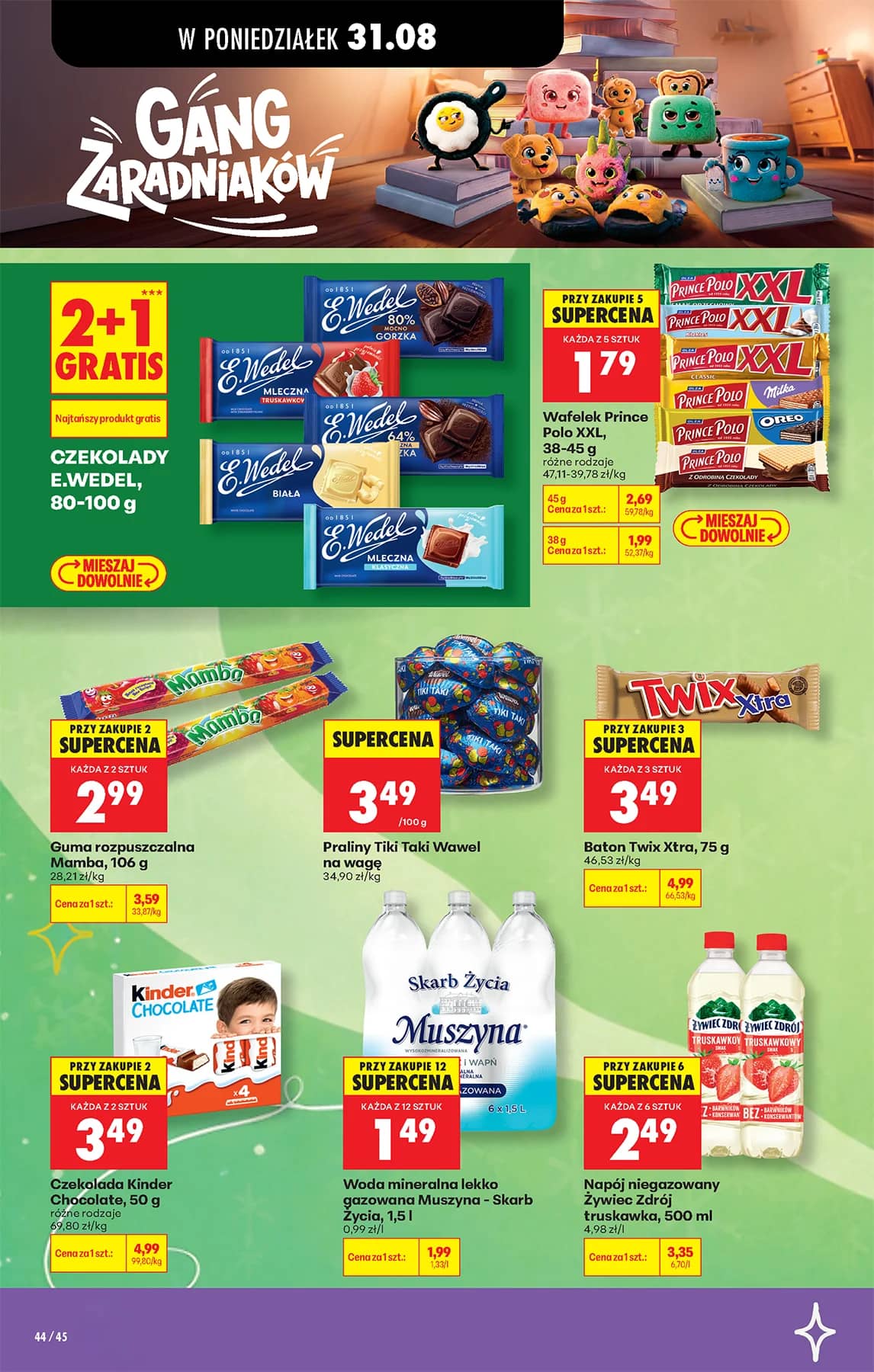 Biedronka - Codziennie niskie ceny P - oferta od 31.08 48 puslapis