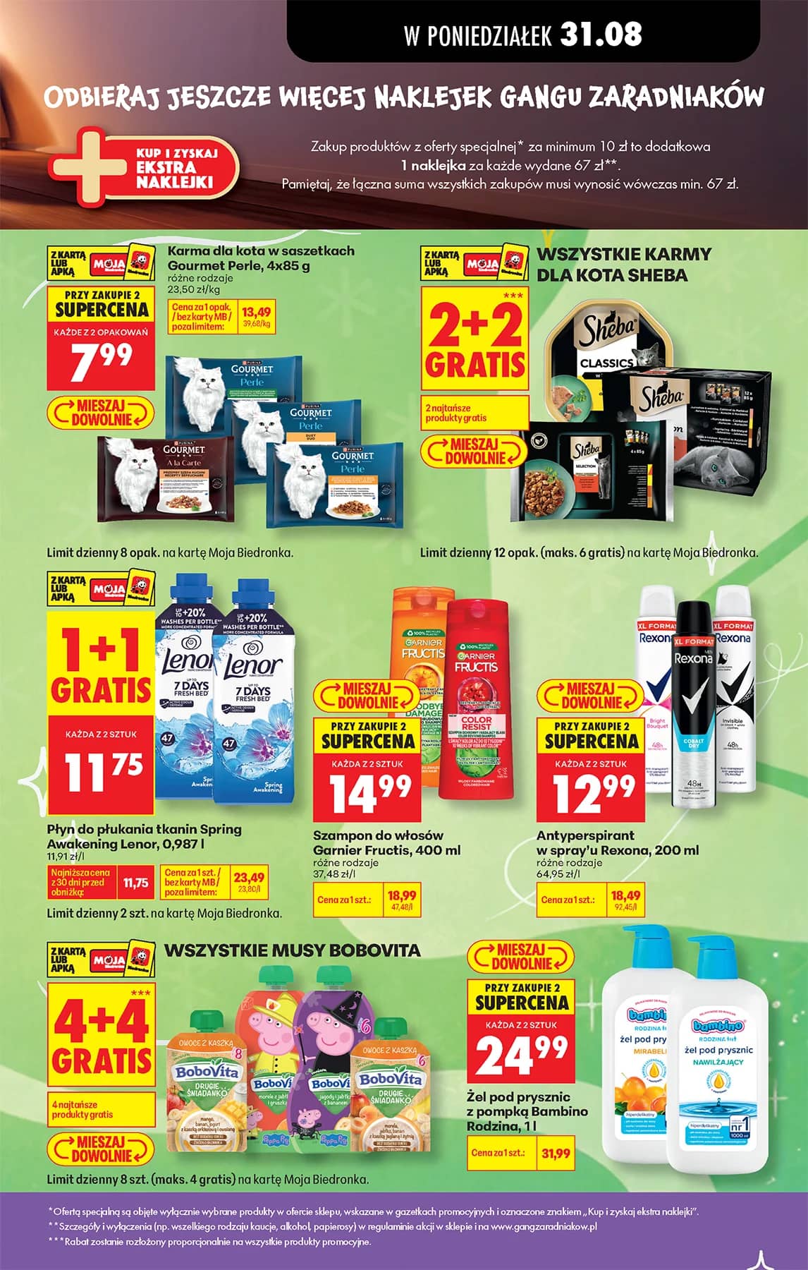 Biedronka - Codziennie niskie ceny P - oferta od 31.08 49 puslapis