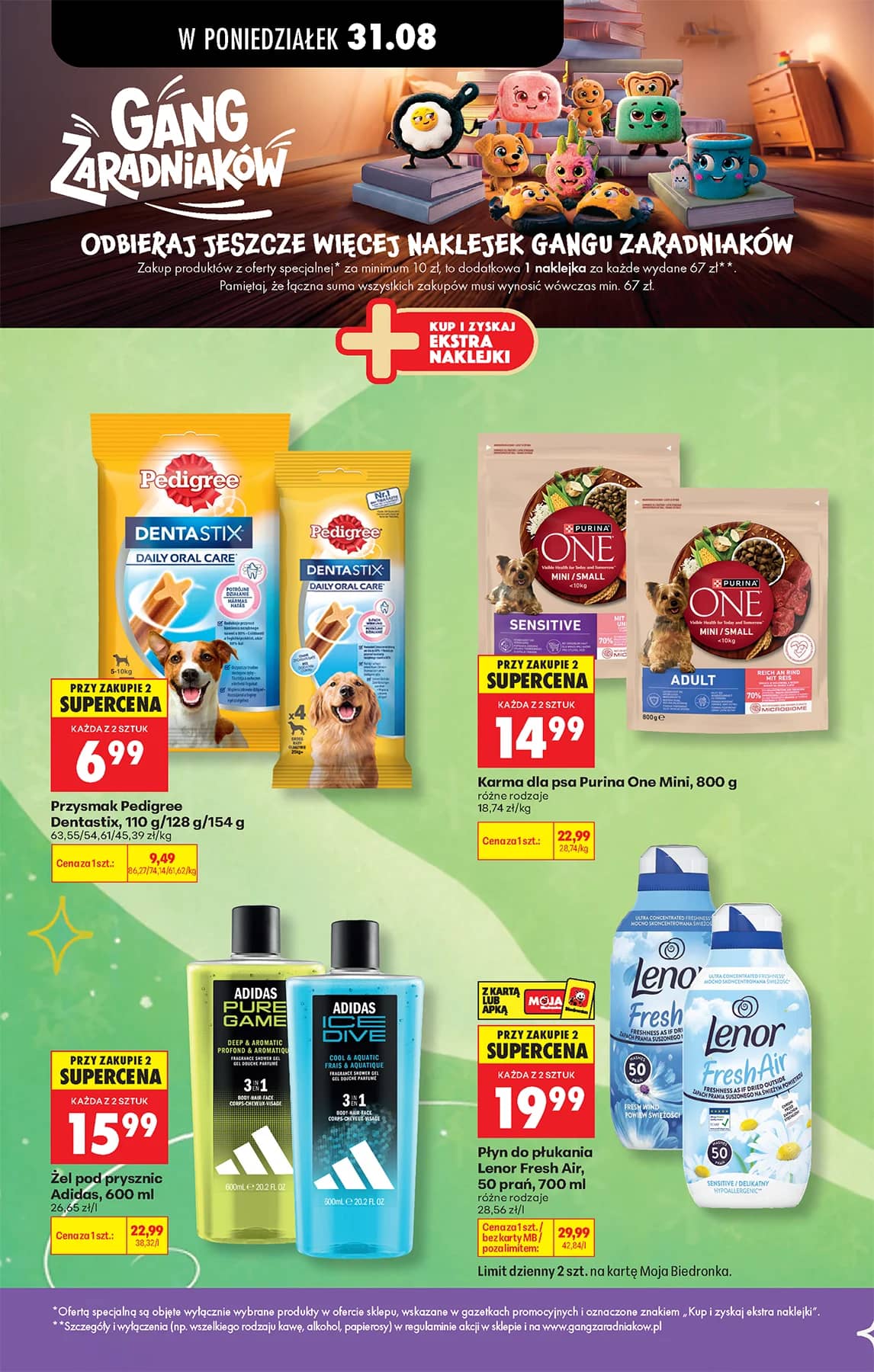 Biedronka - Codziennie niskie ceny P - oferta od 31.08 52 puslapis