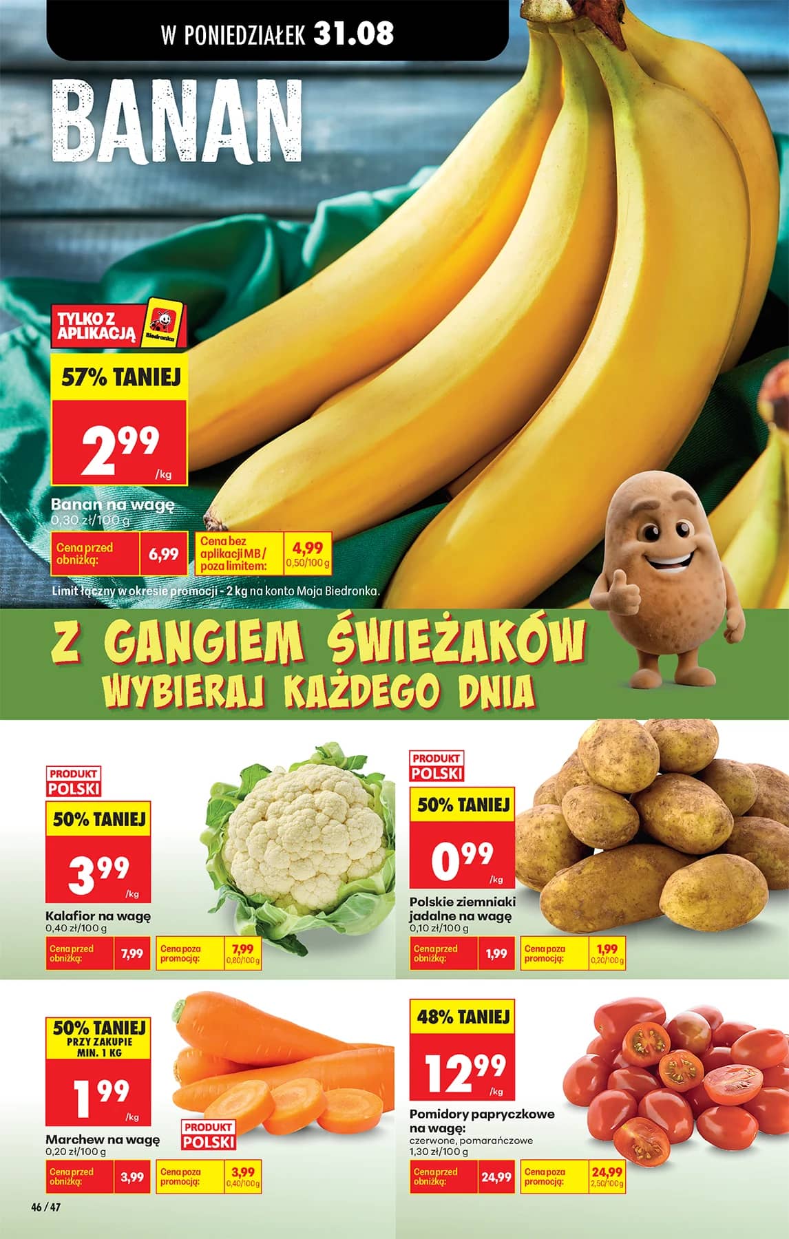 Biedronka - Codziennie niskie ceny P - oferta od 31.08 54 puslapis