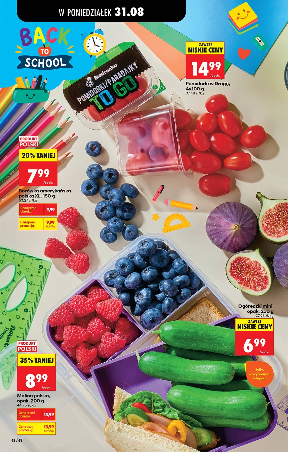 Biedronka - Codziennie niskie ceny P - oferta od 31.08 56 puslapis