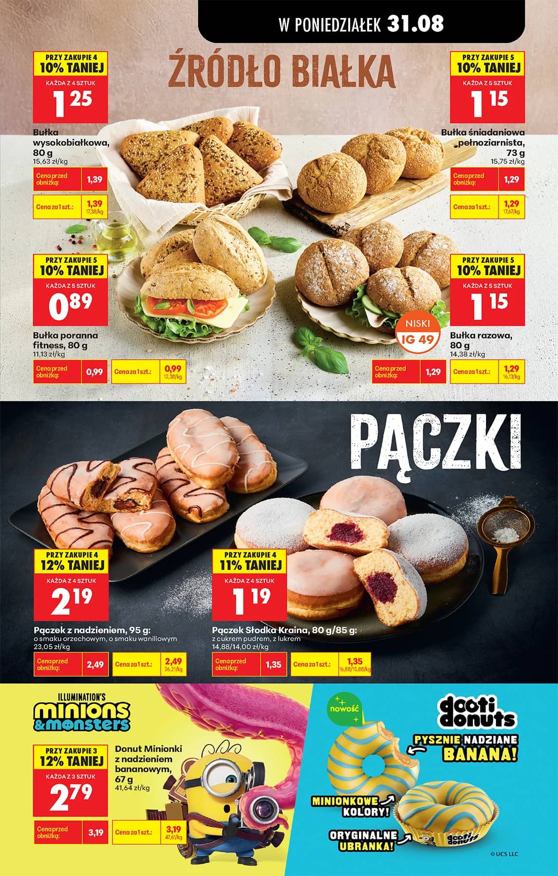 Biedronka - Codziennie niskie ceny P - oferta od 31.08 63 puslapis