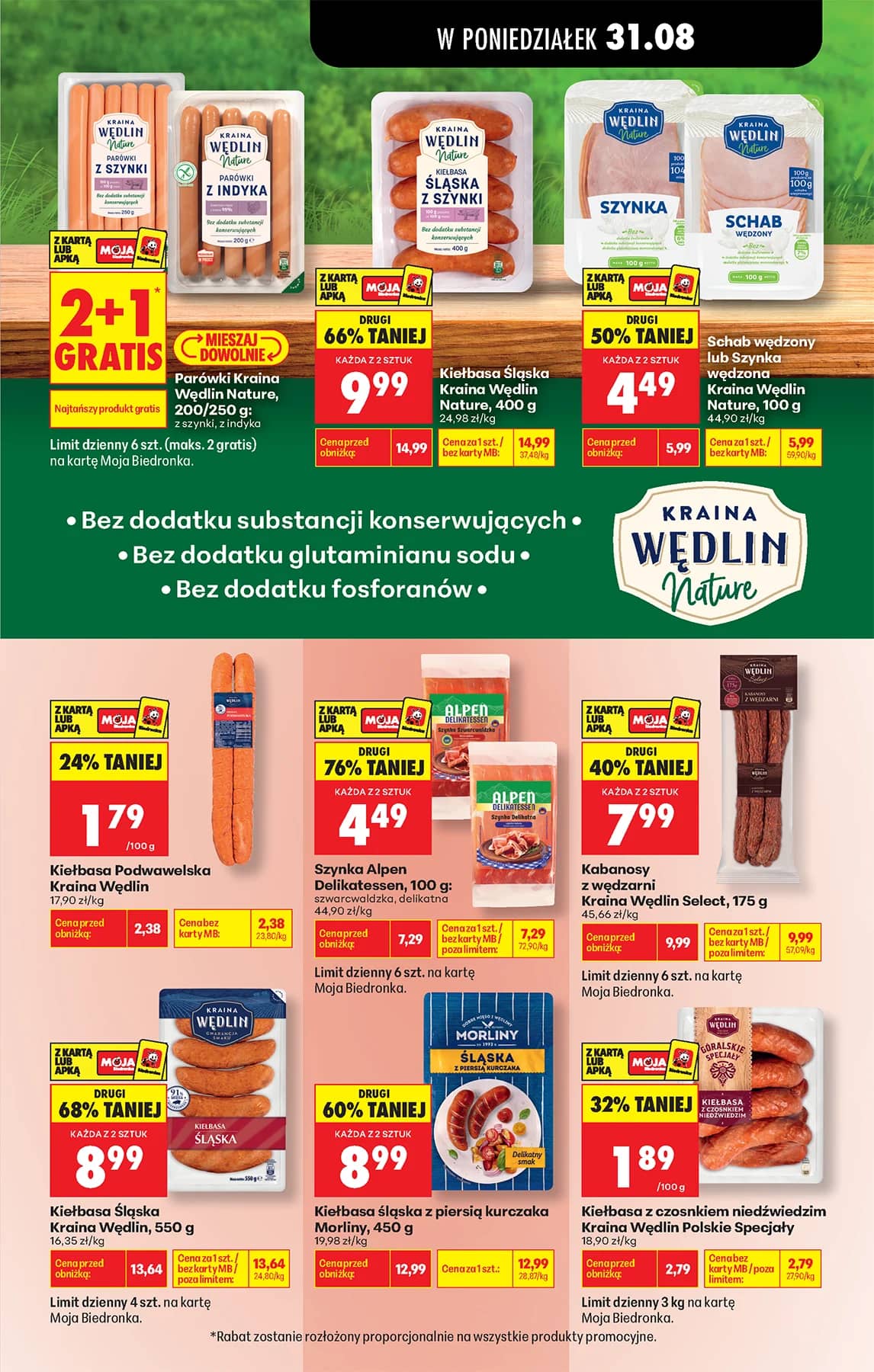 Biedronka - Codziennie niskie ceny P - oferta od 31.08 71 puslapis