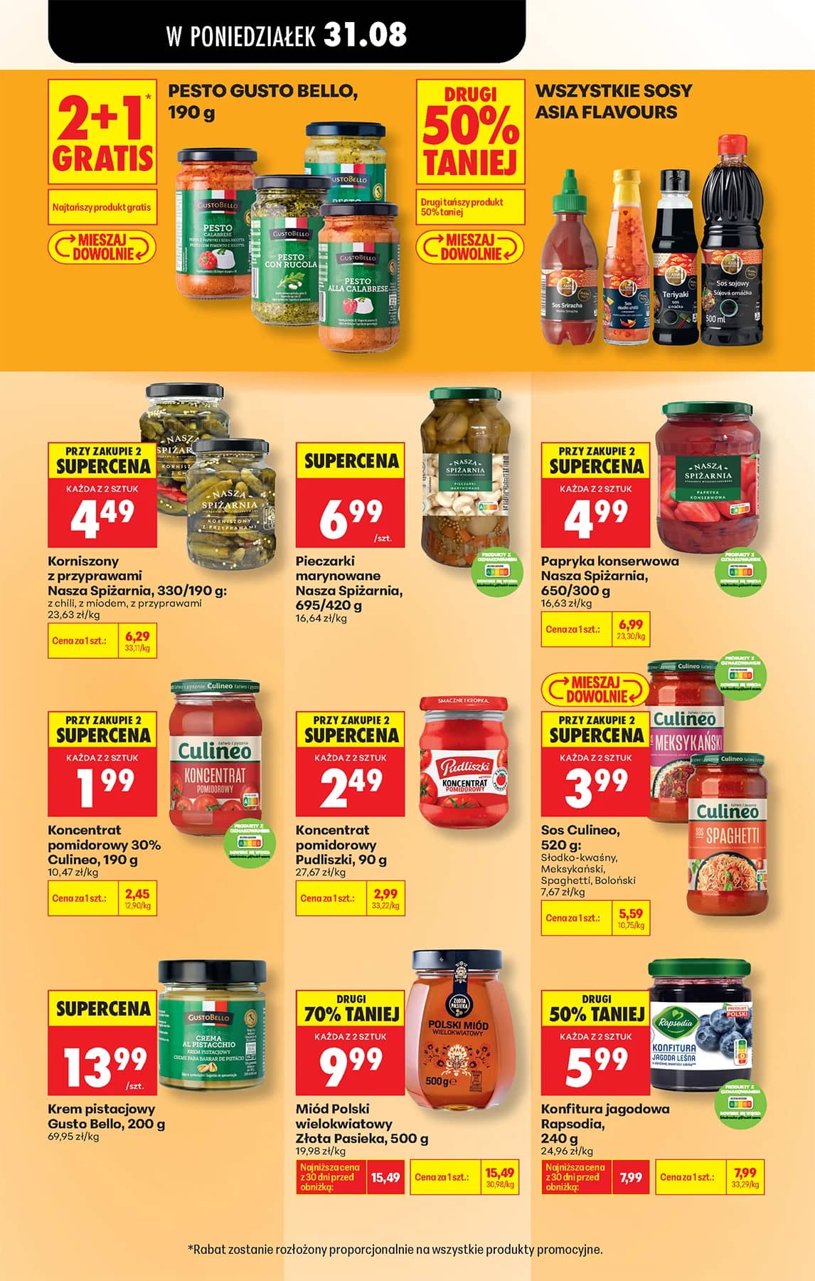 Biedronka - Codziennie niskie ceny P - oferta od 31.08 76 puslapis