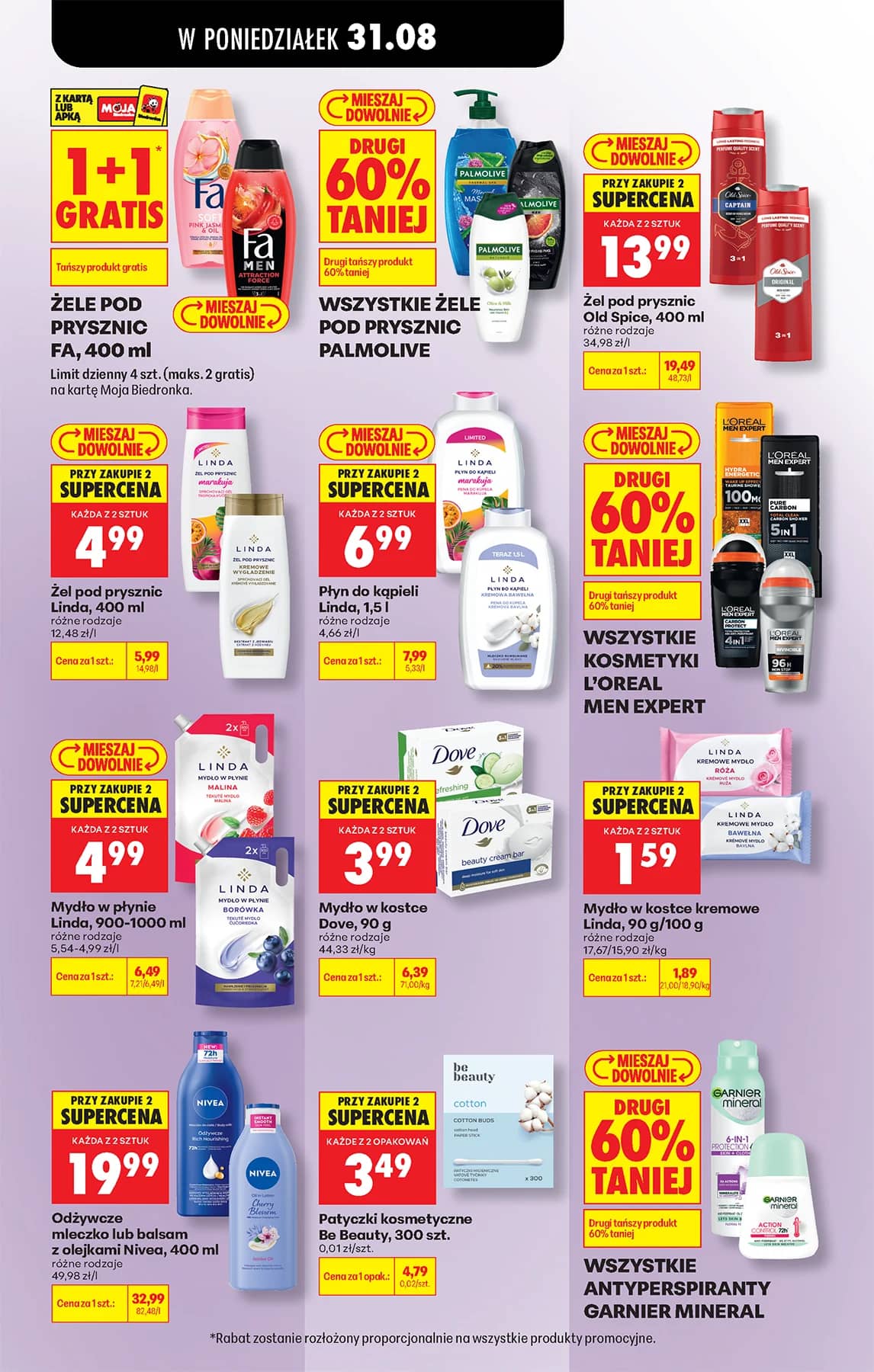 Biedronka - Codziennie niskie ceny P - oferta od 31.08 94 puslapis