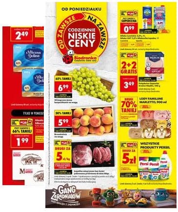 Biedronka - Codziennie niskie ceny P - oferta od 07.09 2026-09-07 – 2026-09-12