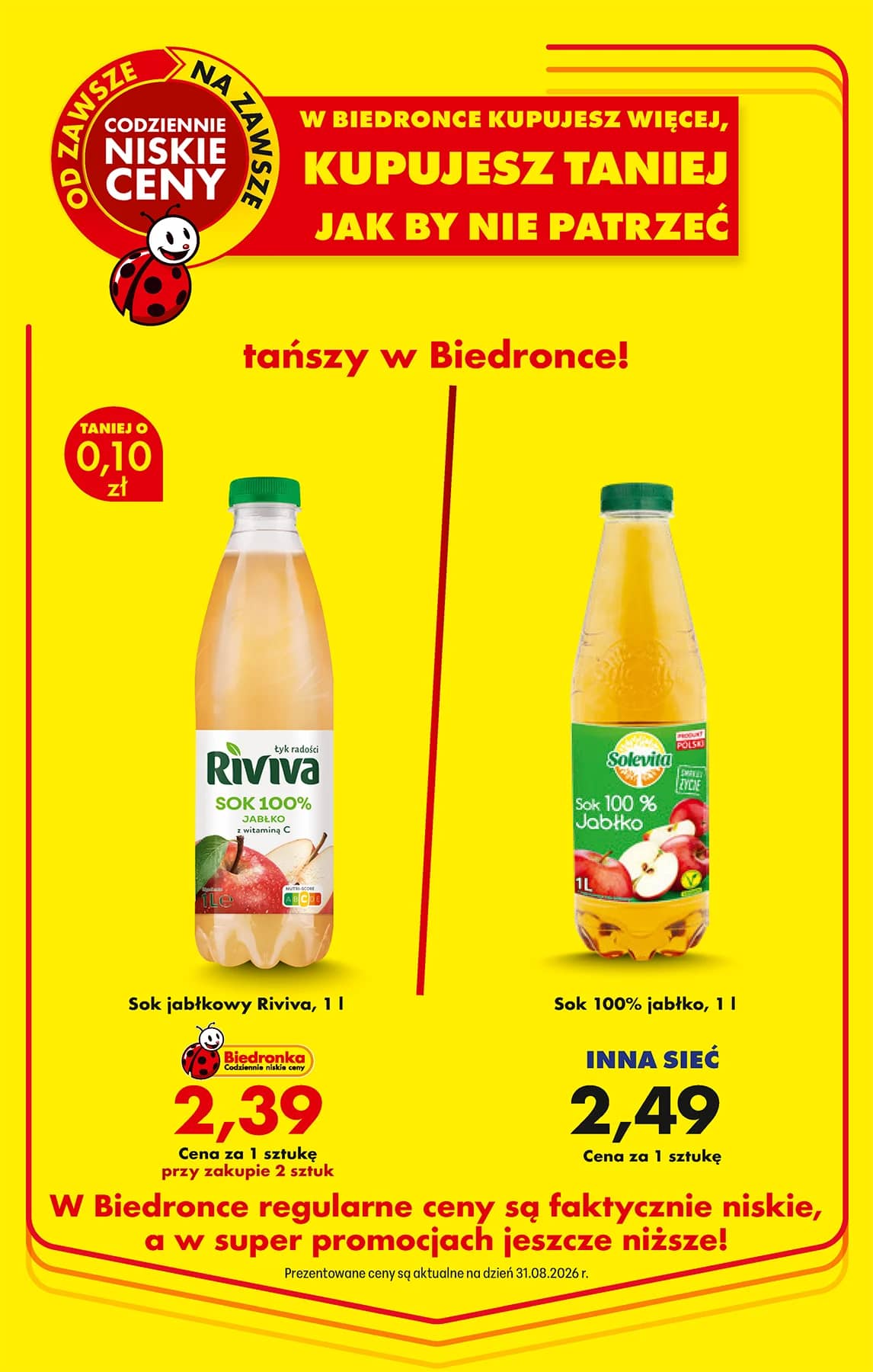 Biedronka - Codziennie niskie ceny P - oferta od 07.09 12 puslapis