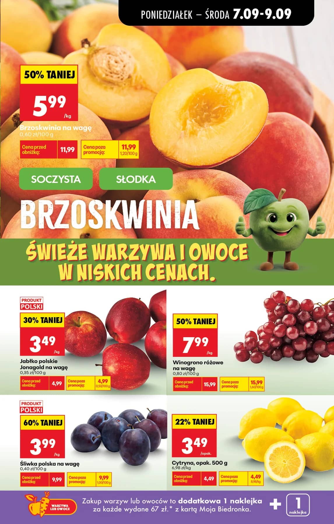 Biedronka - Codziennie niskie ceny P - oferta od 07.09 33 puslapis