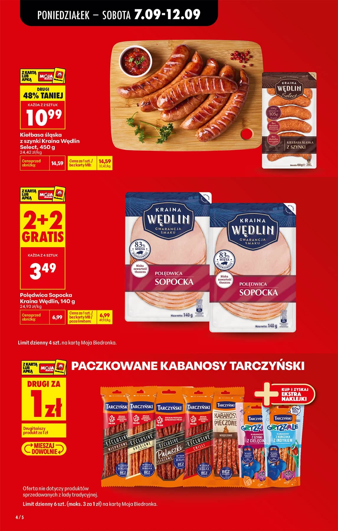 Biedronka - Codziennie niskie ceny P - oferta od 07.09 4 puslapis