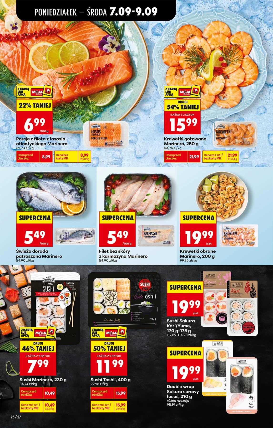 Biedronka - Codziennie niskie ceny P - oferta od 07.09 50 puslapis