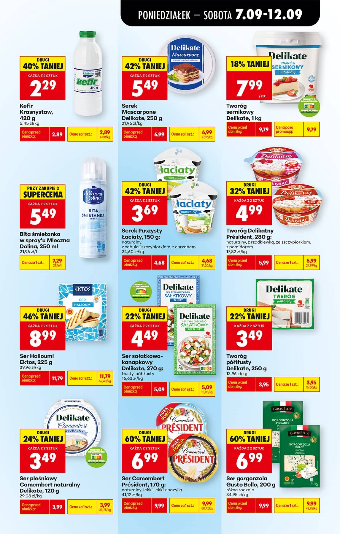 Biedronka - Codziennie niskie ceny P - oferta od 07.09 53 puslapis