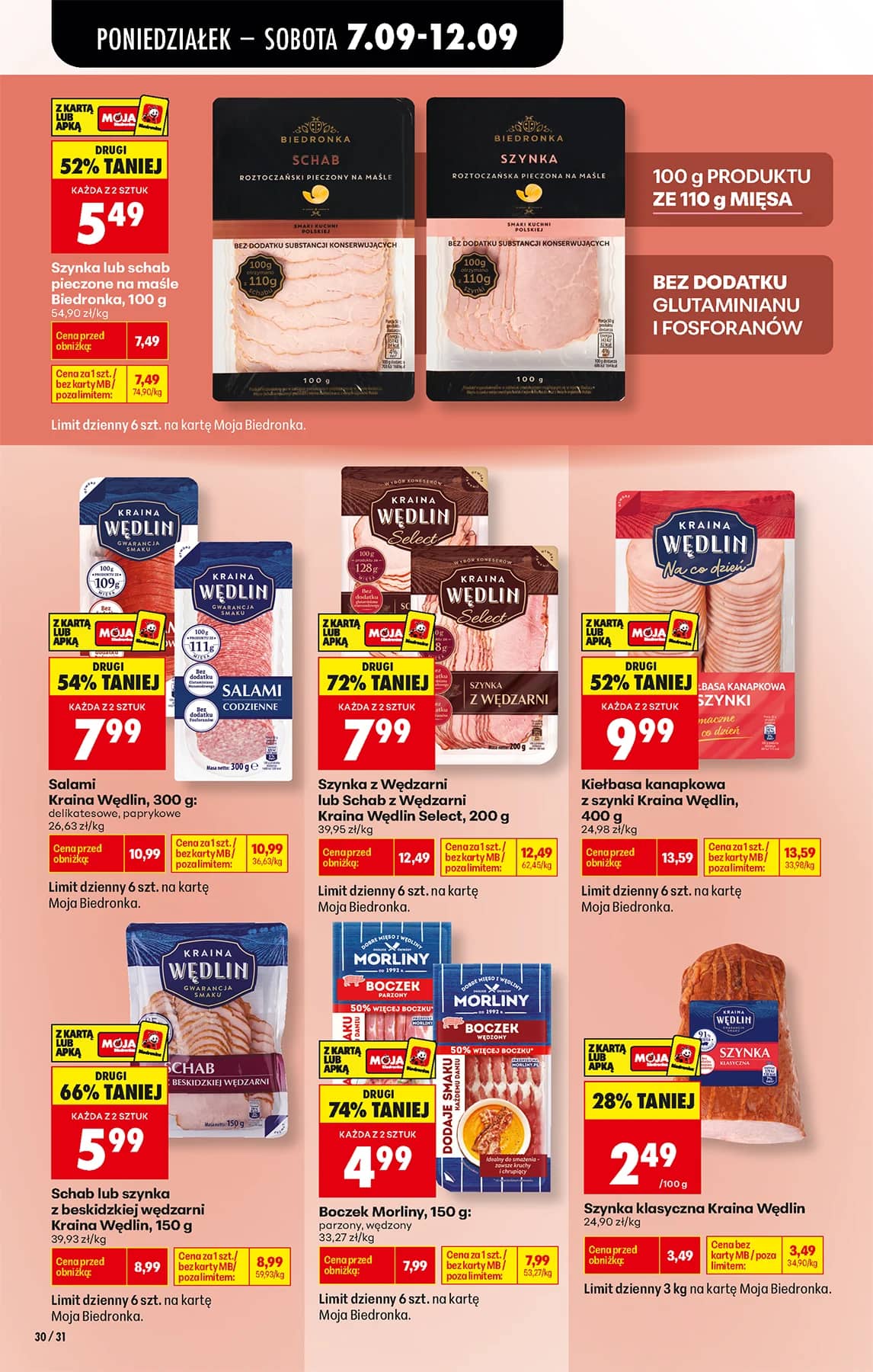Biedronka - Codziennie niskie ceny P - oferta od 07.09 54 puslapis
