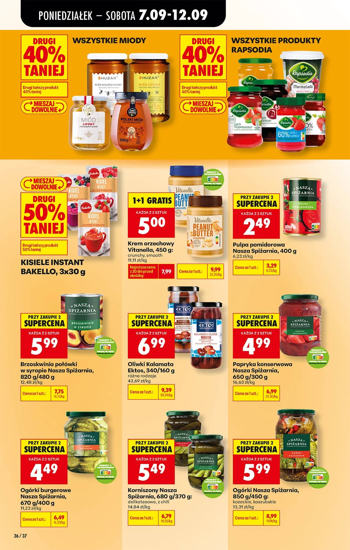 Biedronka - Codziennie niskie ceny P - oferta od 07.09 60 puslapis