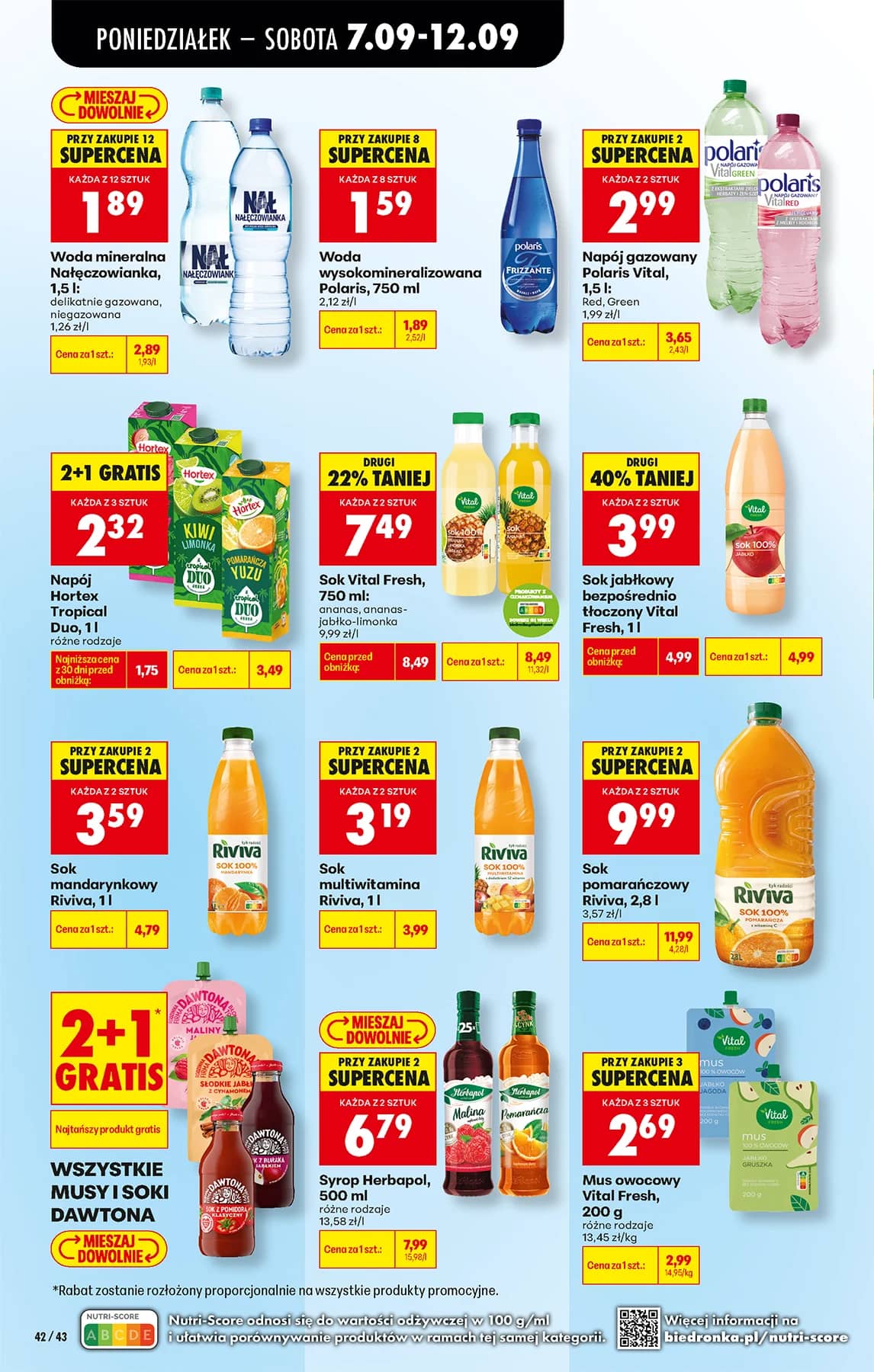 Biedronka - Codziennie niskie ceny P - oferta od 07.09 72 puslapis