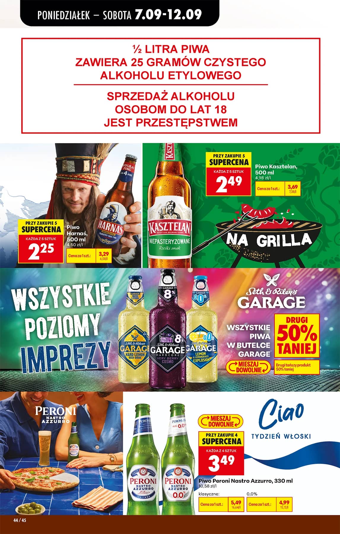 Biedronka - Codziennie niskie ceny P - oferta od 07.09 74 puslapis