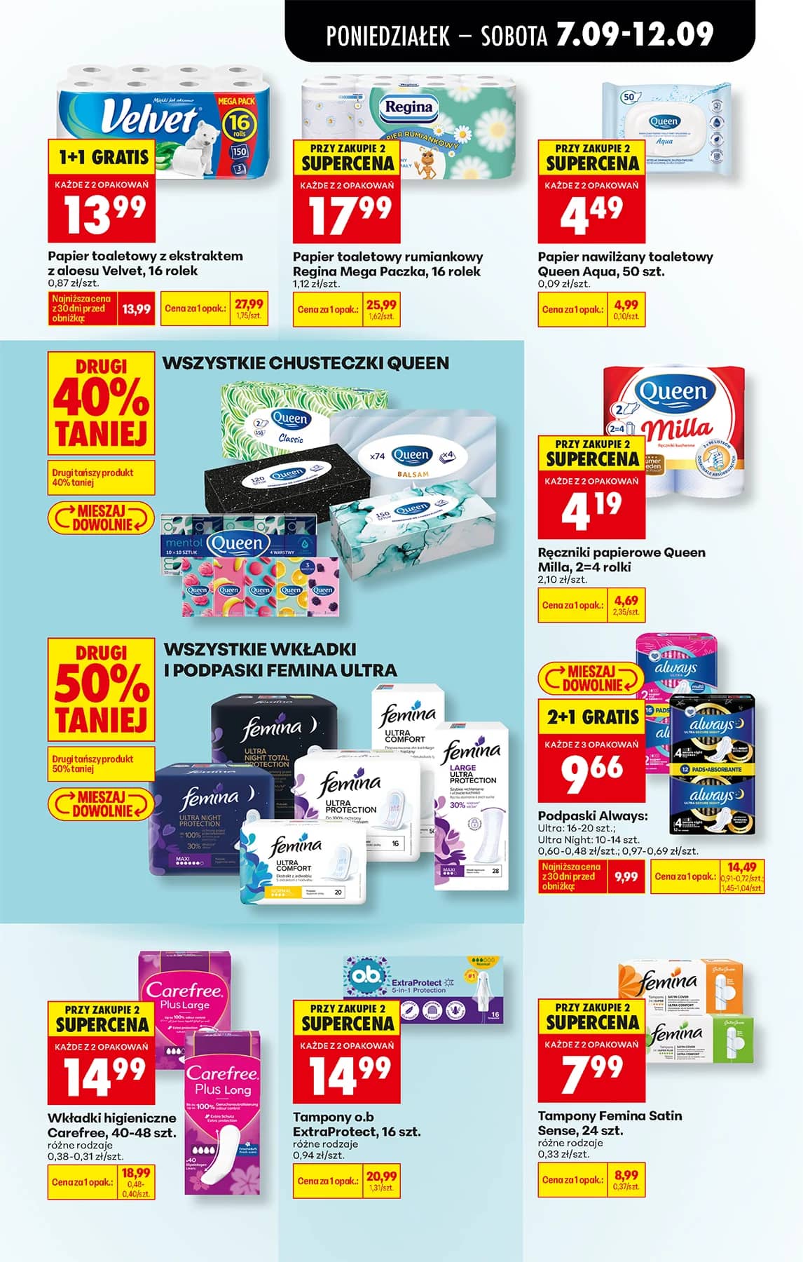 Biedronka - Codziennie niskie ceny P - oferta od 07.09 91 puslapis