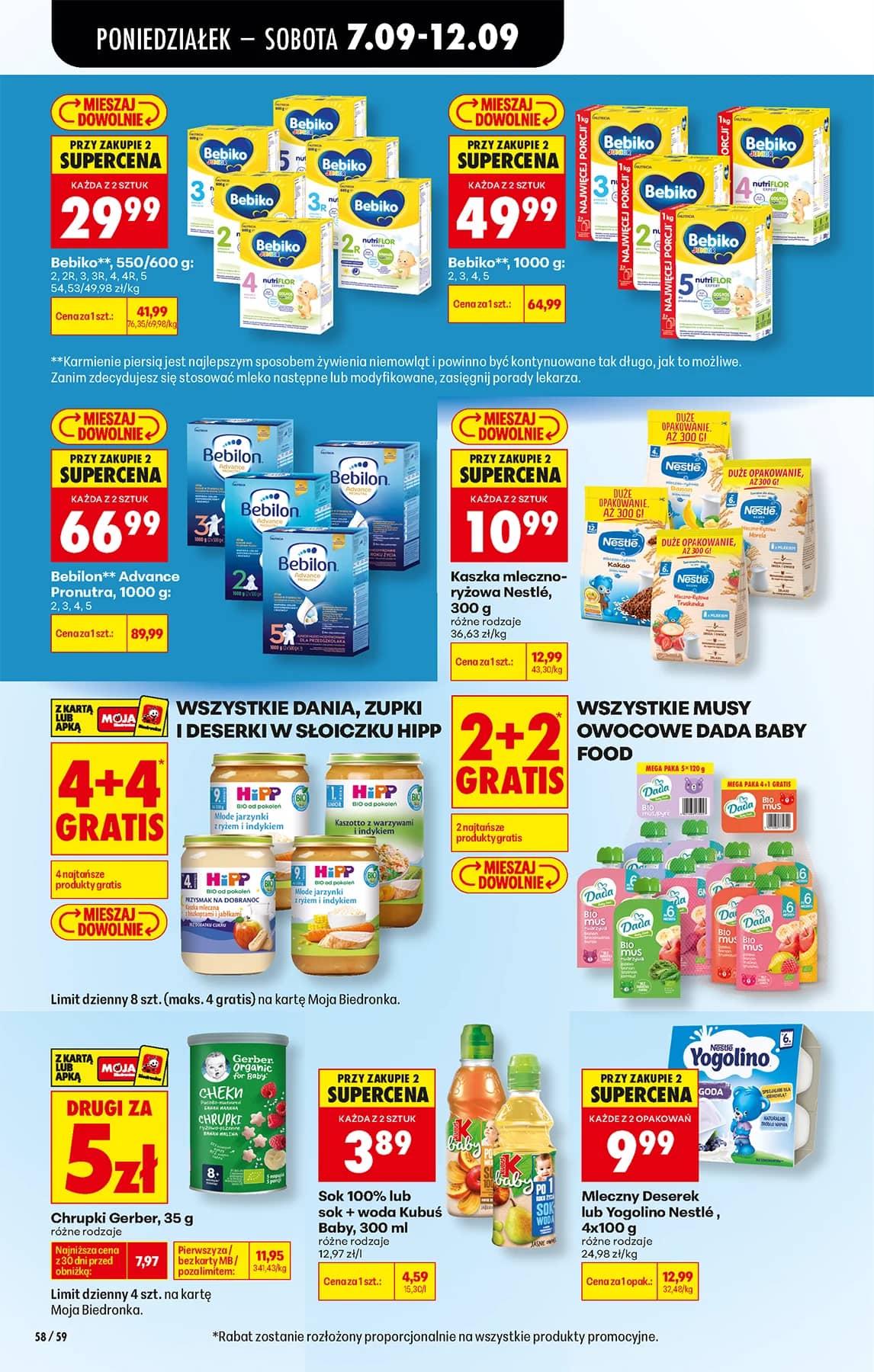 Biedronka - Codziennie niskie ceny P - oferta od 07.09 92 puslapis