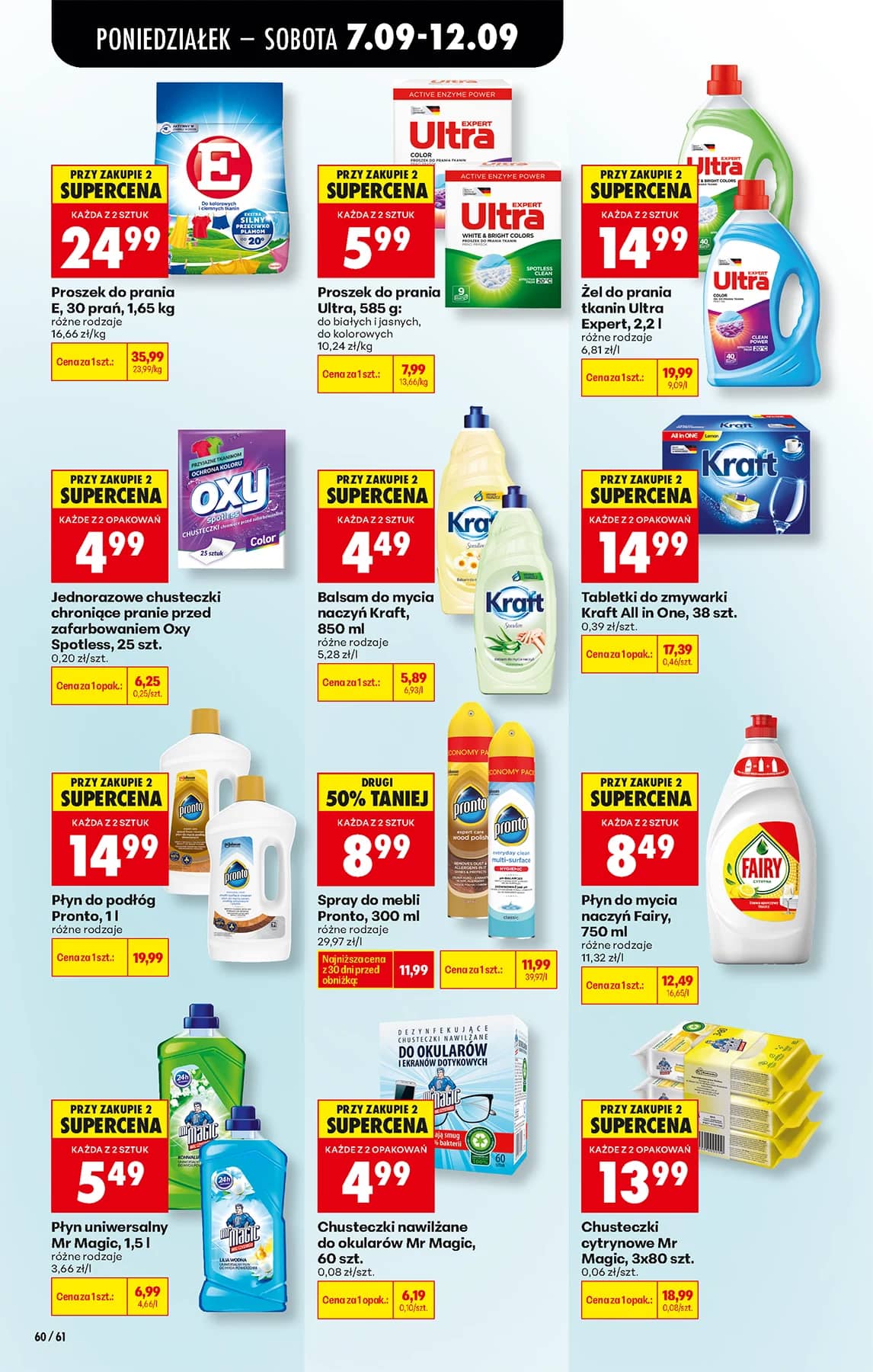 Biedronka - Codziennie niskie ceny P - oferta od 07.09 94 puslapis