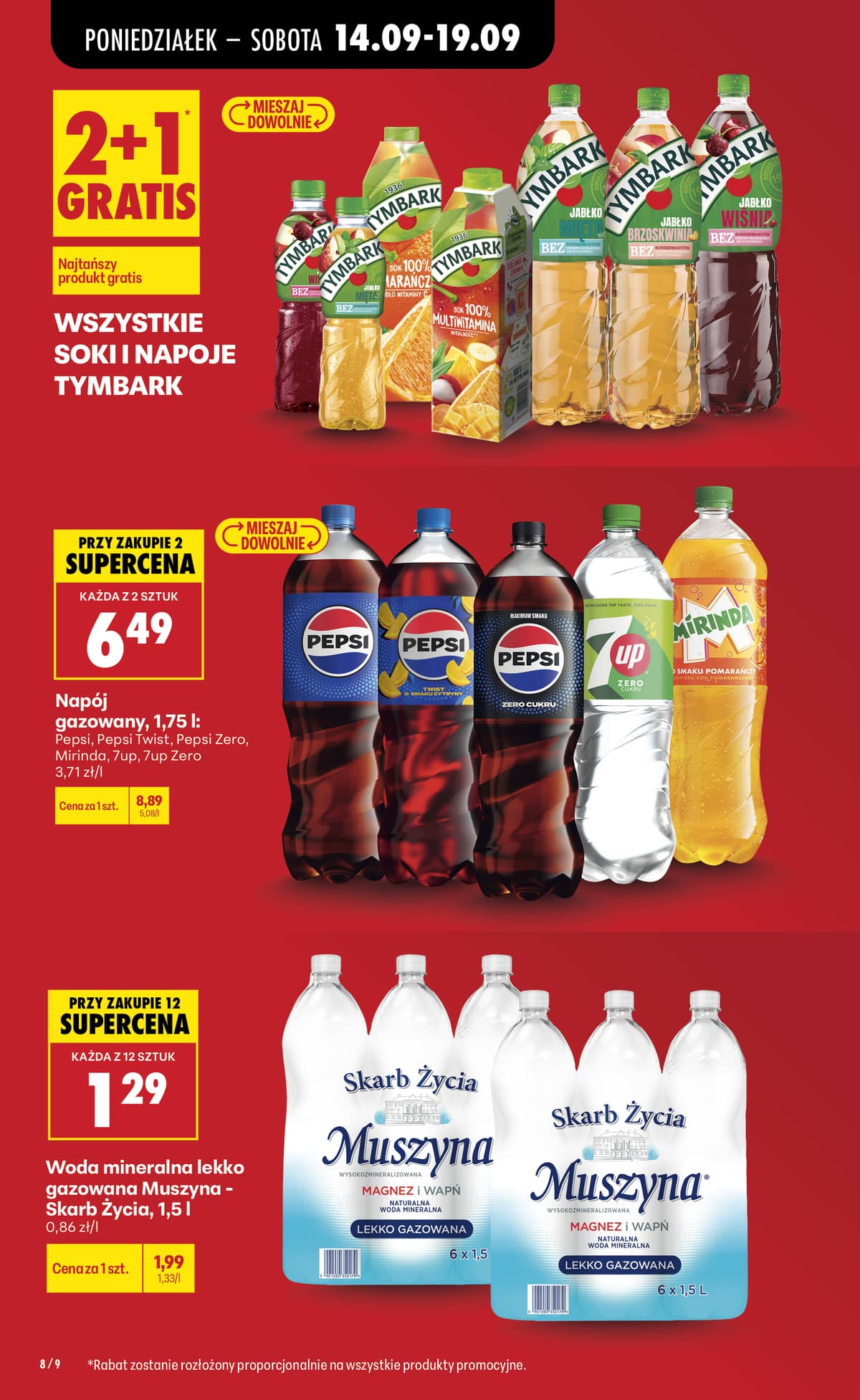 Biedronka - Codziennie niskie ceny P - oferta od 14.09 16 puslapis