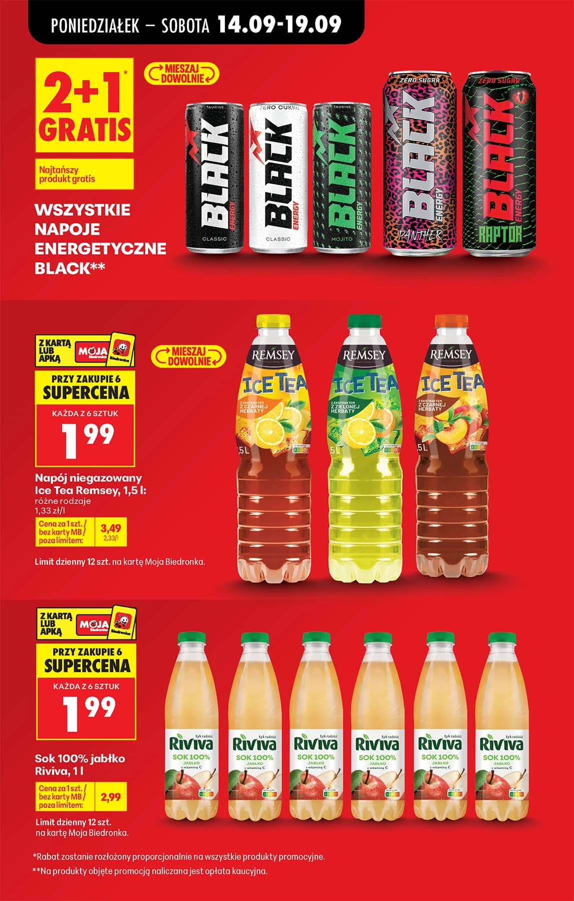 Biedronka - Codziennie niskie ceny P - oferta od 14.09 17 puslapis