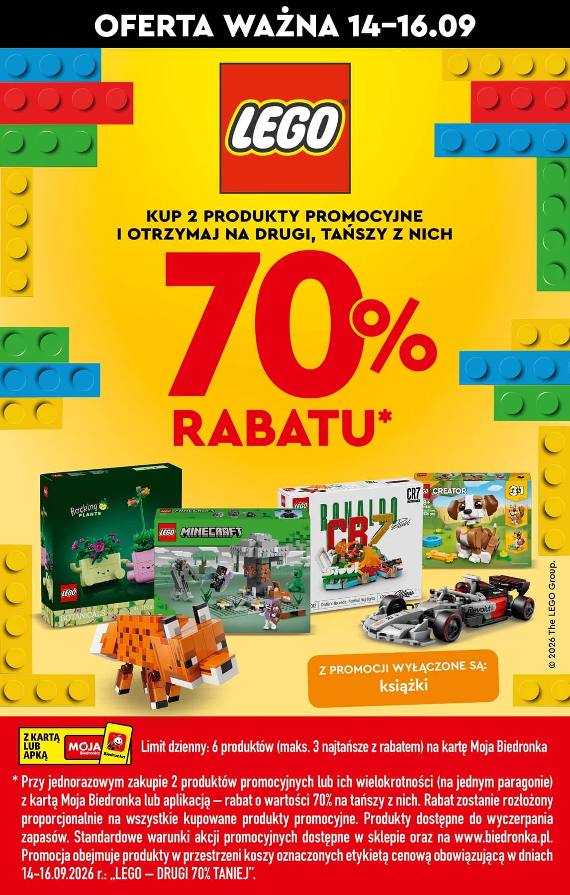 Biedronka - Codziennie niskie ceny P - oferta od 14.09 25 puslapis