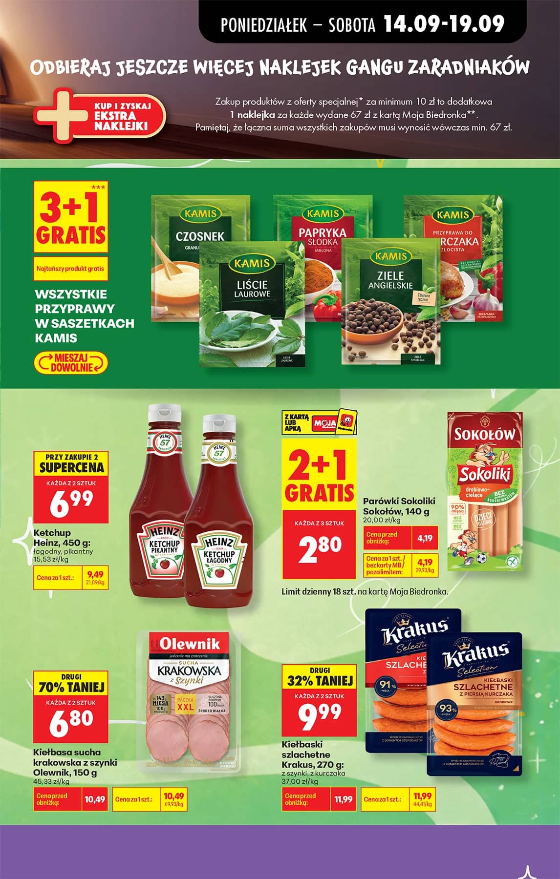 Biedronka - Codziennie niskie ceny P - oferta od 14.09 31 puslapis