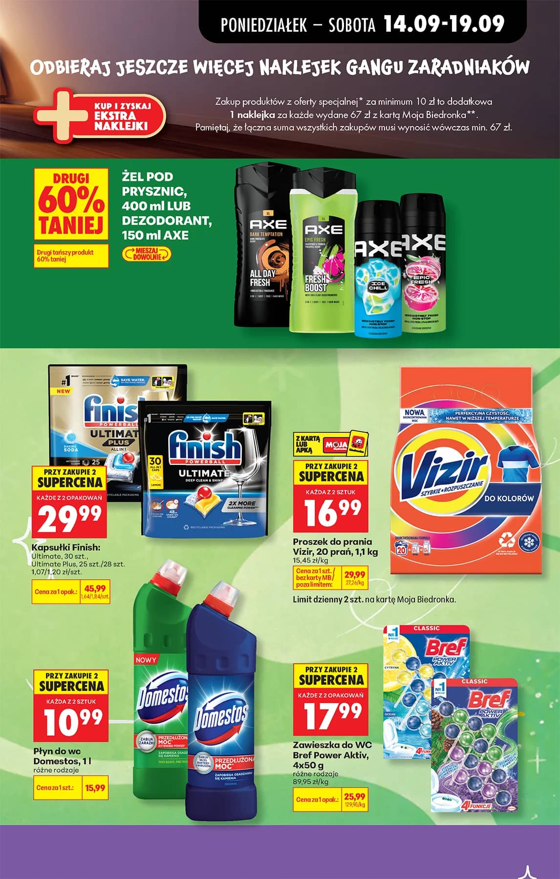 Biedronka - Codziennie niskie ceny P - oferta od 14.09 33 puslapis