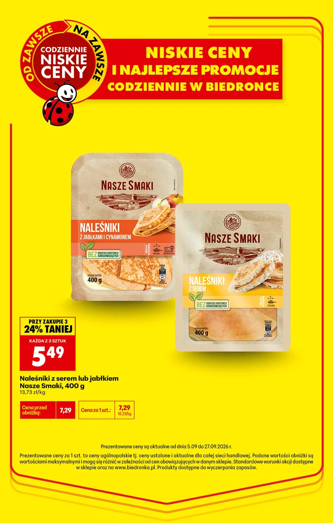 Biedronka - Codziennie niskie ceny P - oferta od 14.09 4 puslapis