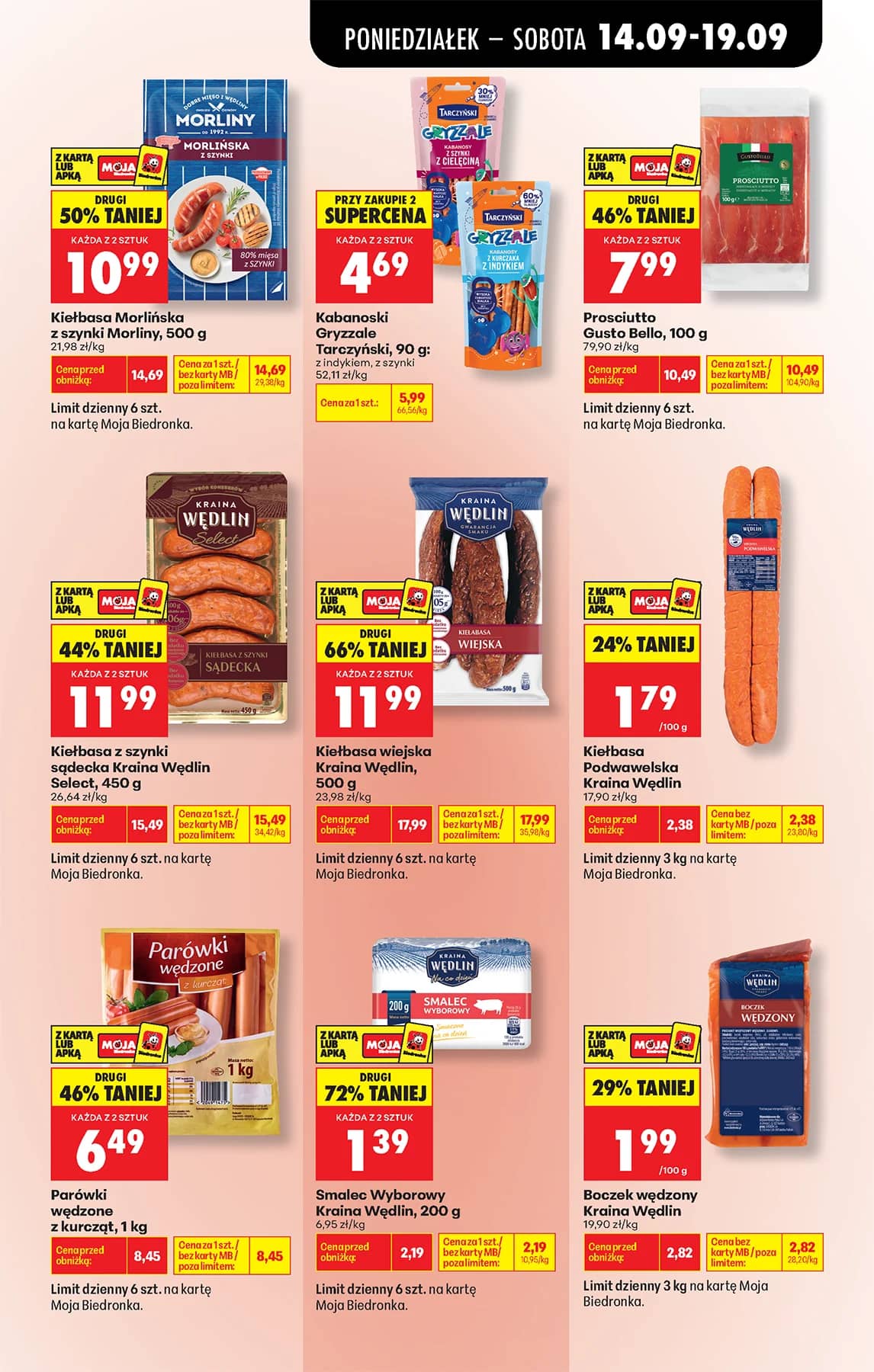 Biedronka - Codziennie niskie ceny P - oferta od 14.09 57 puslapis