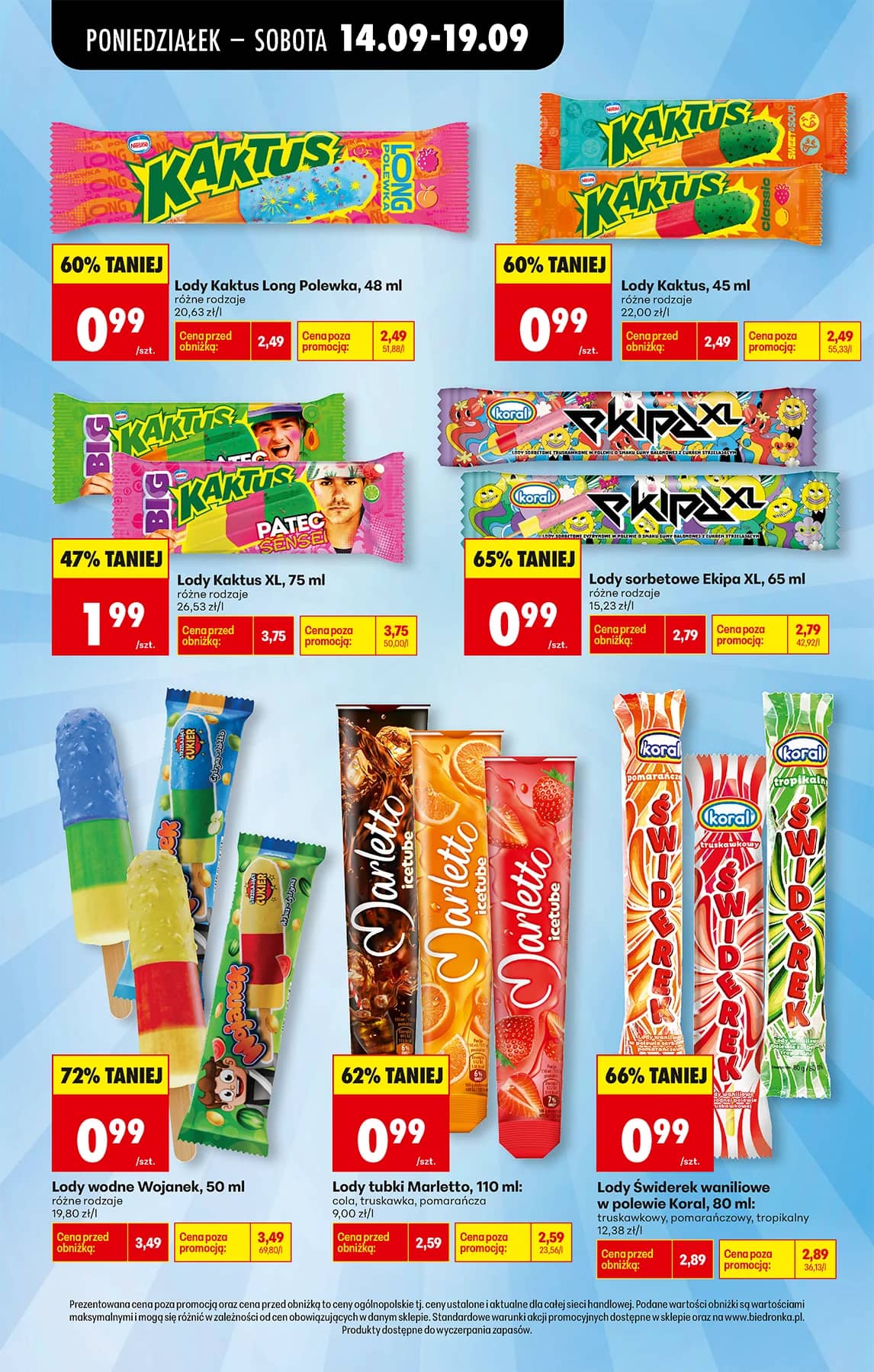 Biedronka - Codziennie niskie ceny P - oferta od 14.09 61 puslapis