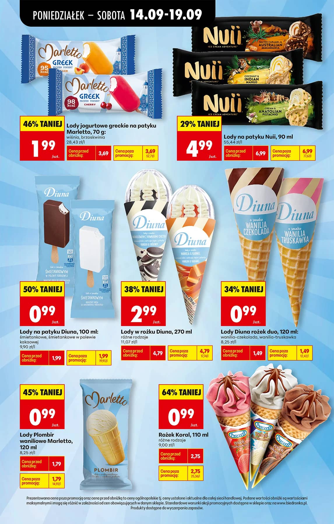 Biedronka - Codziennie niskie ceny P - oferta od 14.09 62 puslapis