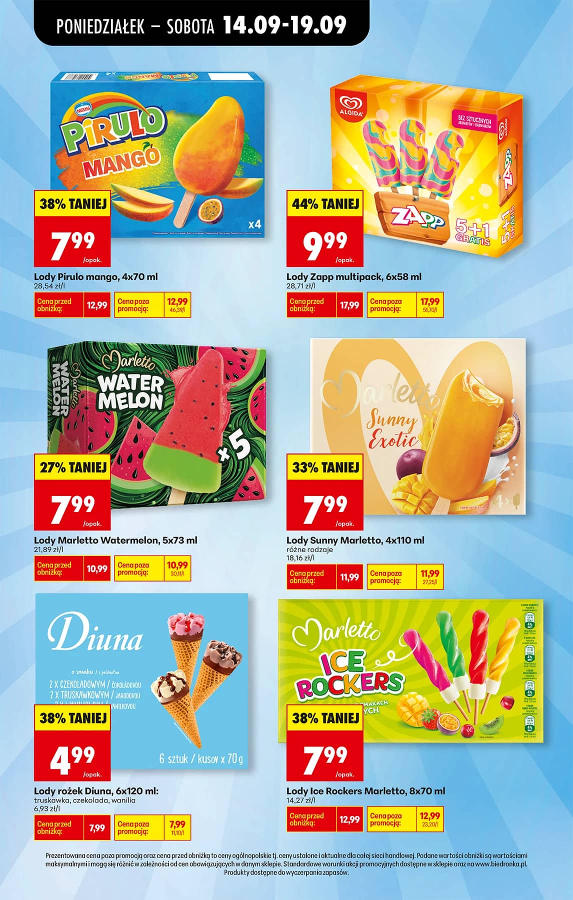 Biedronka - Codziennie niskie ceny P - oferta od 14.09 63 puslapis