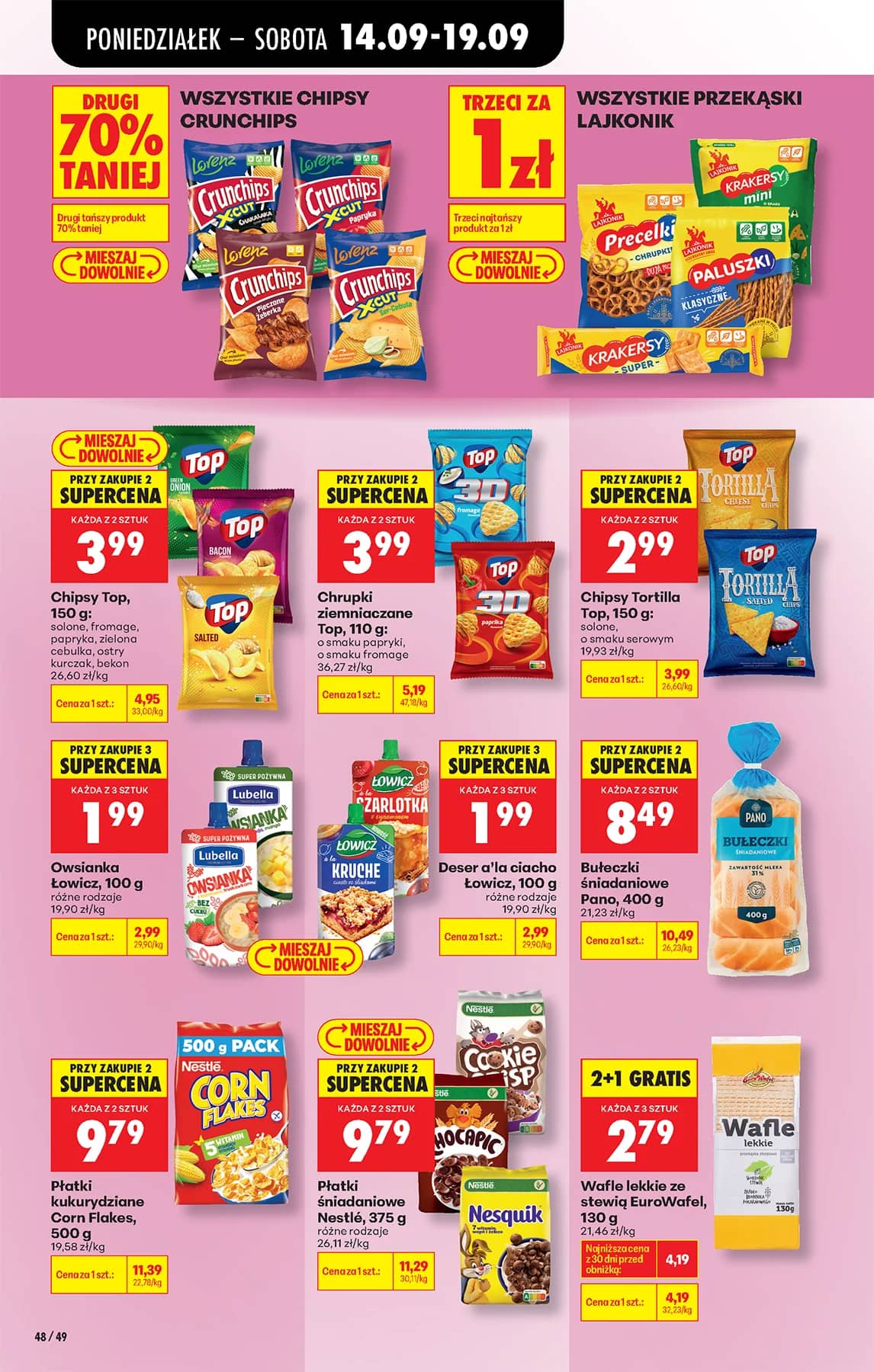 Biedronka - Codziennie niskie ceny P - oferta od 14.09 74 puslapis