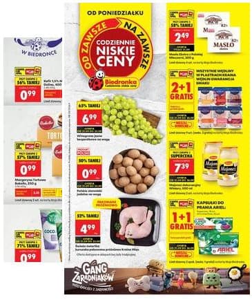 Biedronka - Codziennie niskie ceny P - oferta od 21.09 2026-09-21 – 2026-09-23